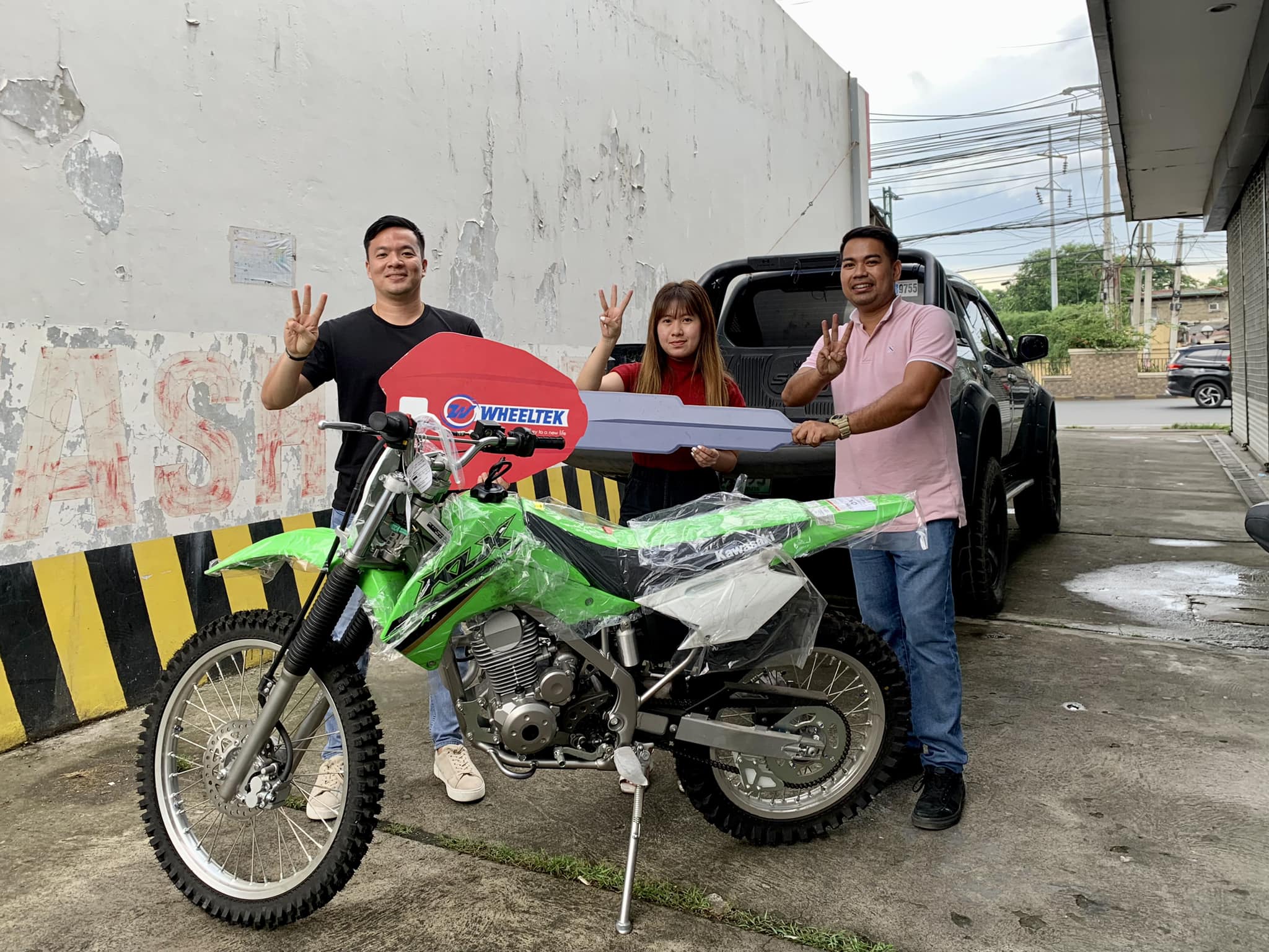 ☺︎ CONGRATULATIONS AND THANK YOU SIR FOR PURCHASING BRANDNEW KAWASAKI