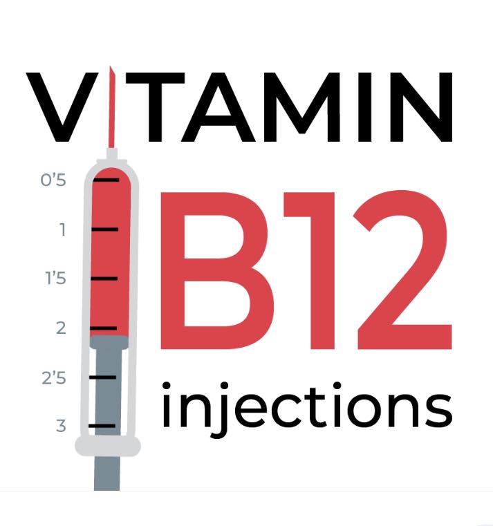 Give yourself a boost this winter A B12 injection can give bring on immediate health benefits. Vitamin b12 injections £15 each or 4 for £50 (loading dose) 1 a week