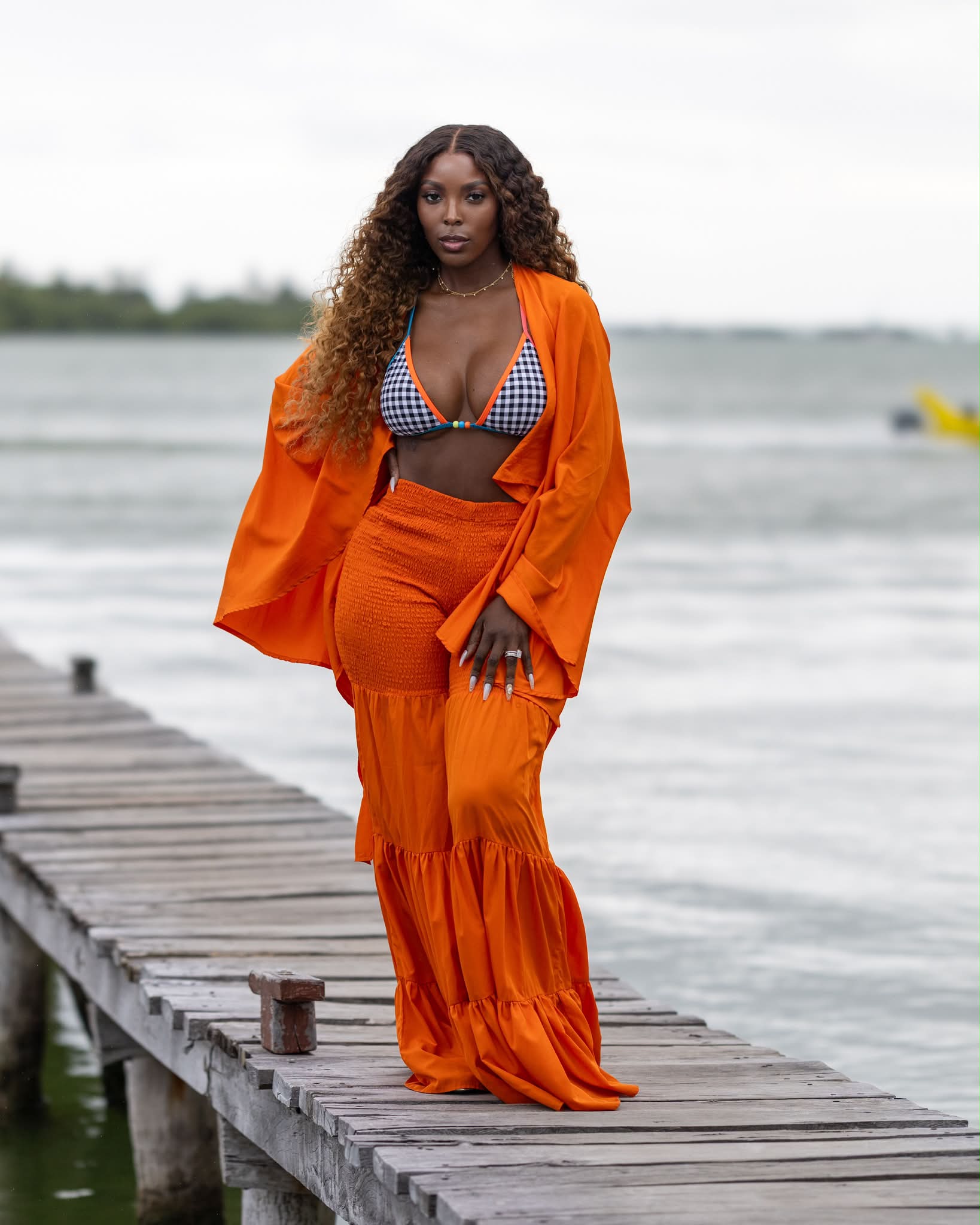 flowy resort dress I love wear 🧡 LAYLA K