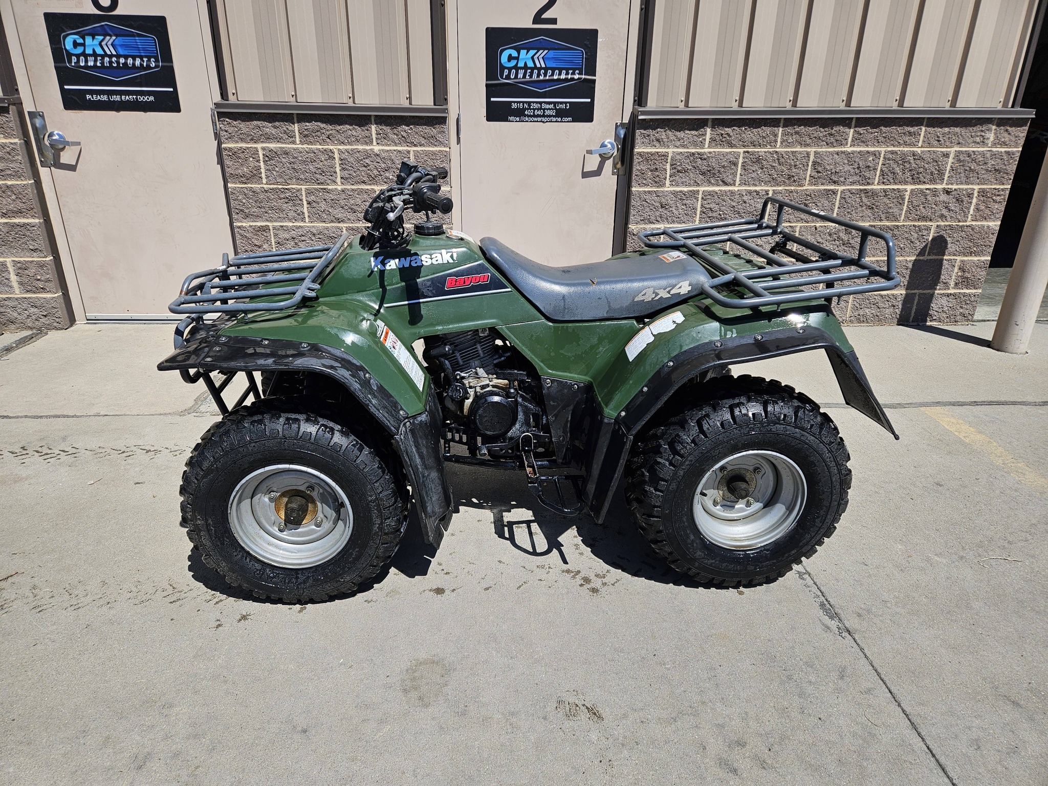 2002 kawasaki bayou 300 4x4, $2000 This atv is in great shape 