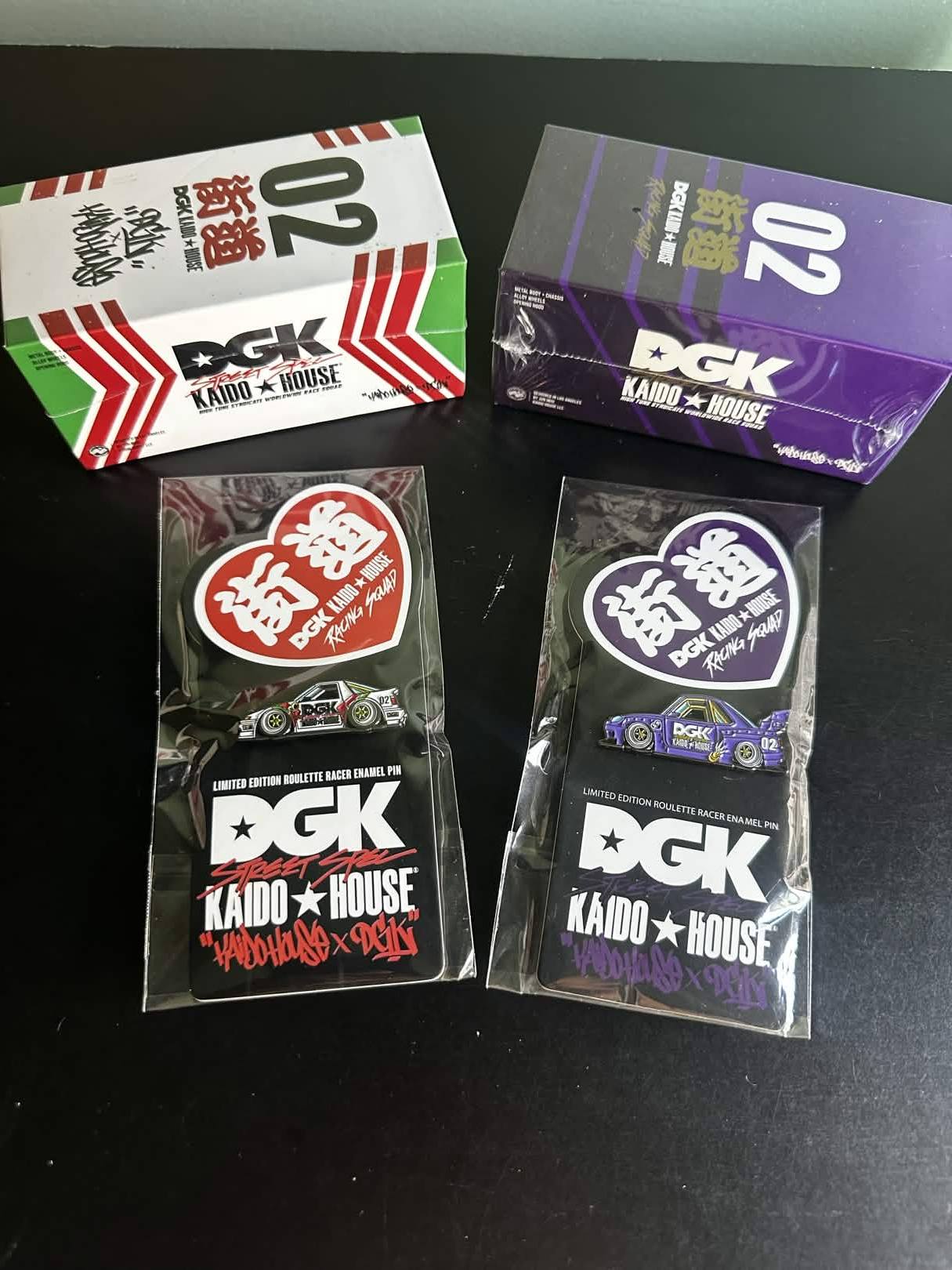 New Kaido House and DGK pin releases