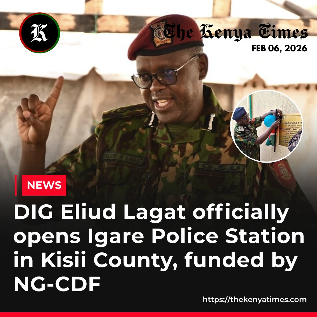 The Kenya - Deputy Inspector General Eliud Lagat has officially opened ...