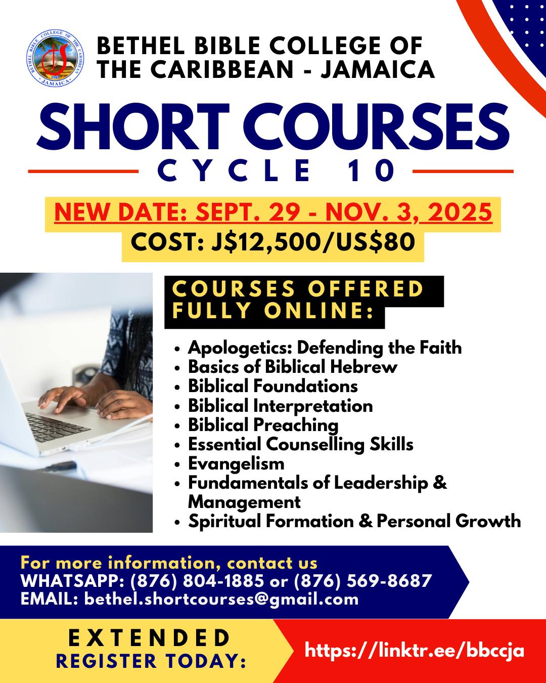 Bethel Bible College of the Caribbean - Jamaica | Mandeville