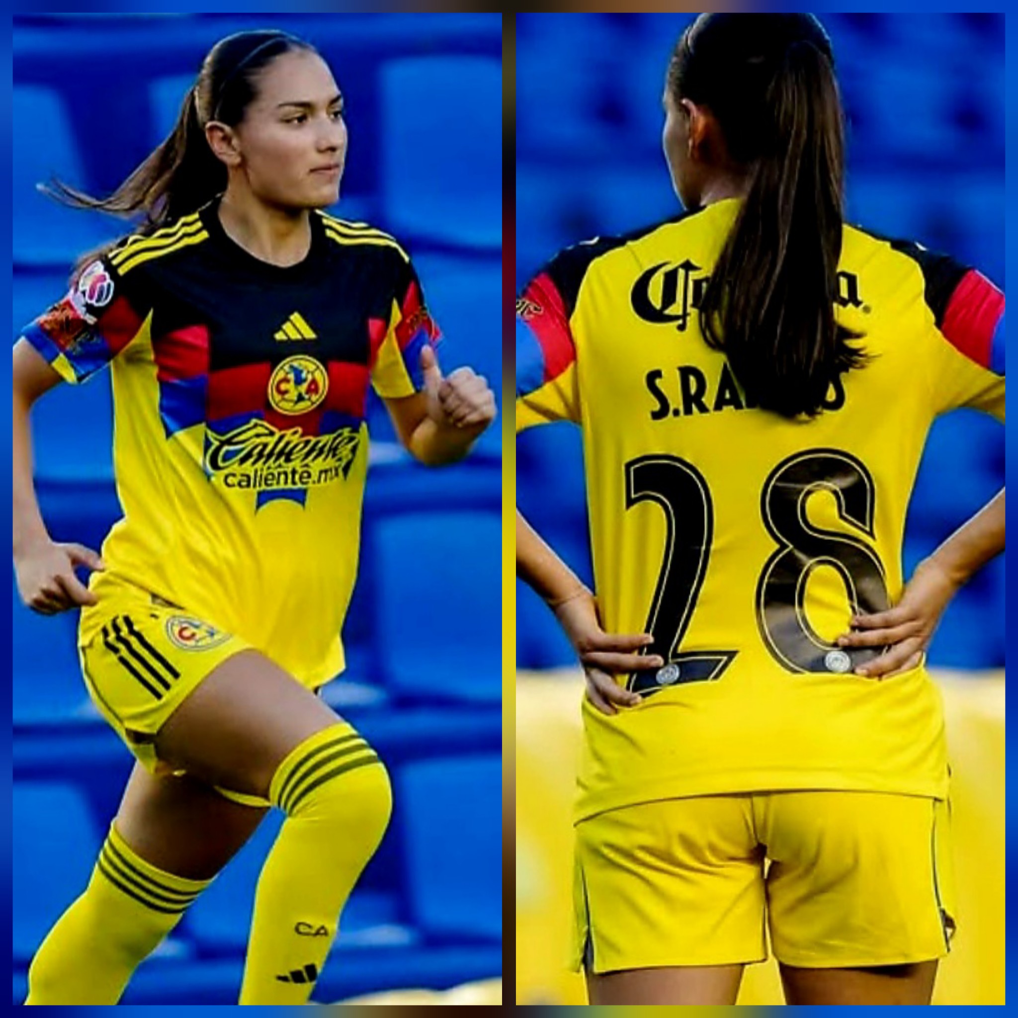 Azulcrema TV - Sofía Ramos, dorsal 28 del América Femenil 💛🦅 | Facebook