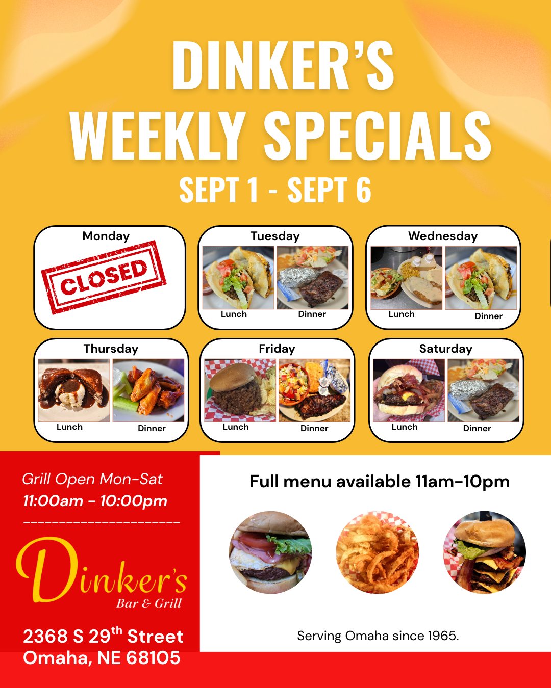 Dinkers Bar and Grill added a new... - Dinkers Bar and Grill