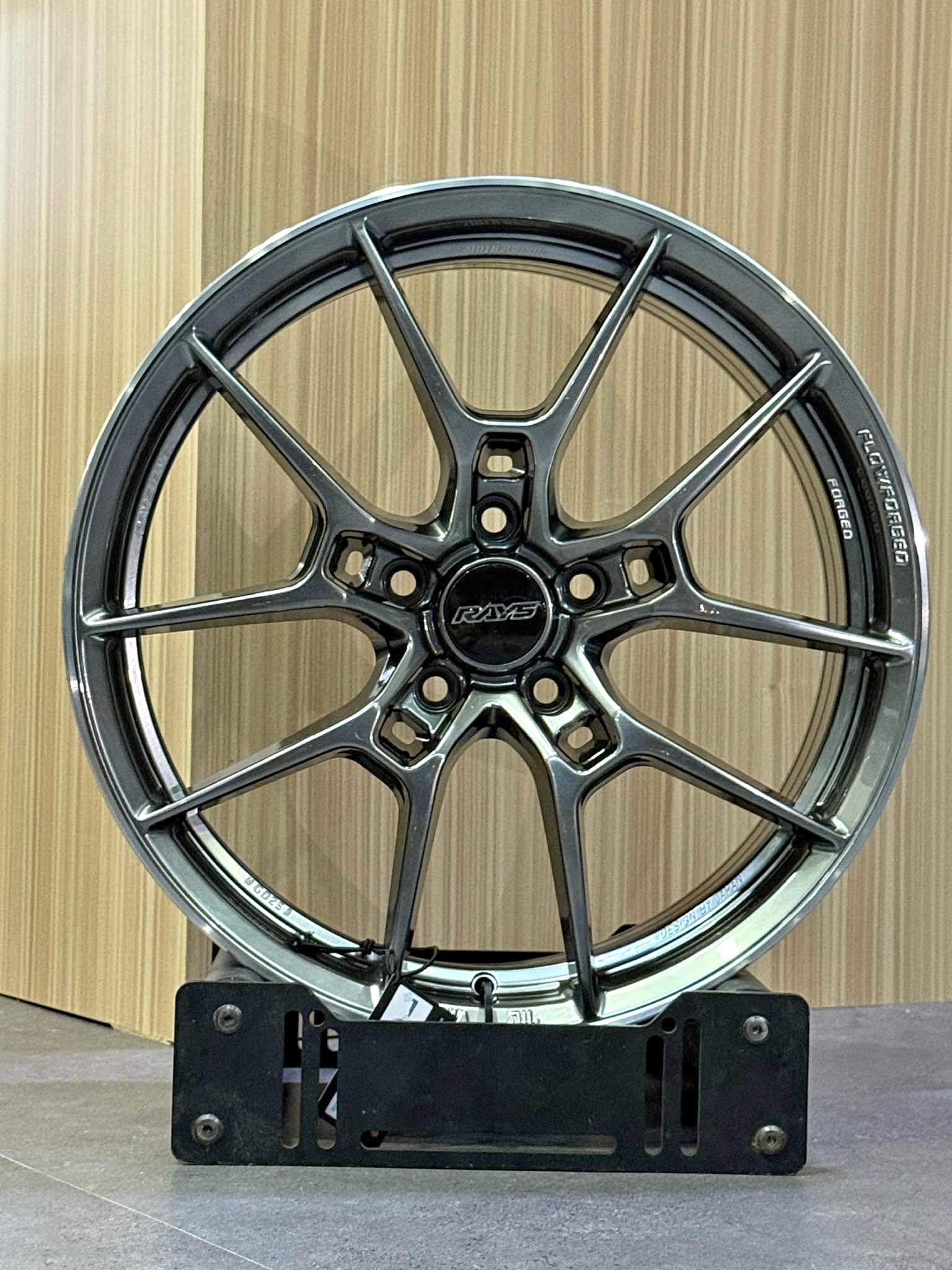 New Rim 18” Rays Volk Racing G025 FlowForged 18x8.5JJ PCD 5x112 & 5x114 ...