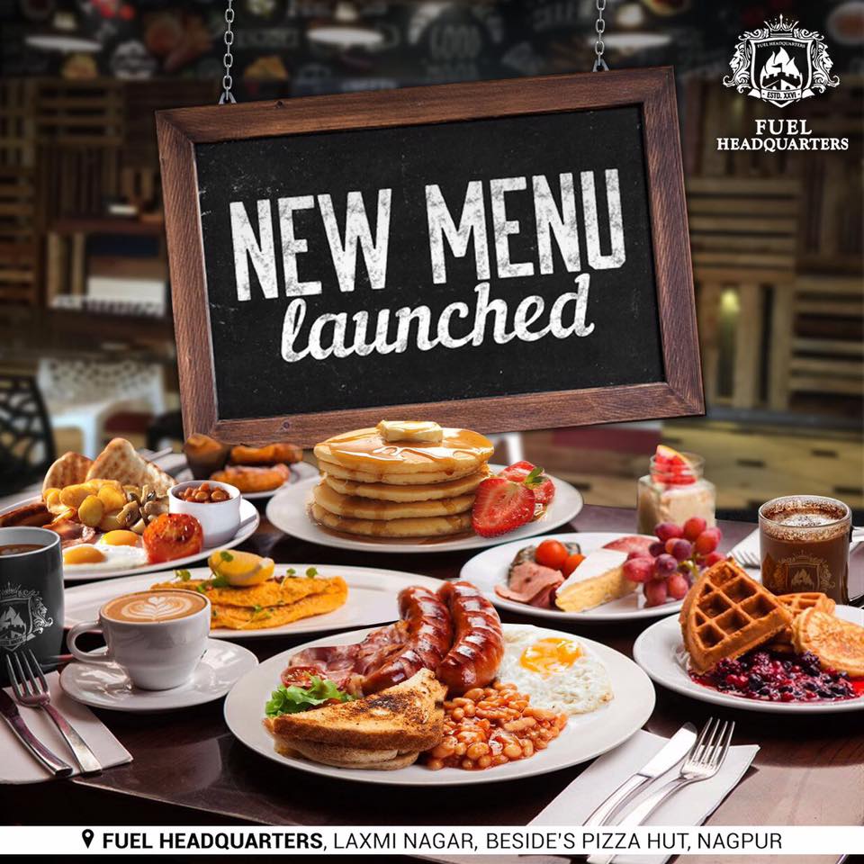 Our new Menu is Out!!! - Fuel Headquarters | Facebook