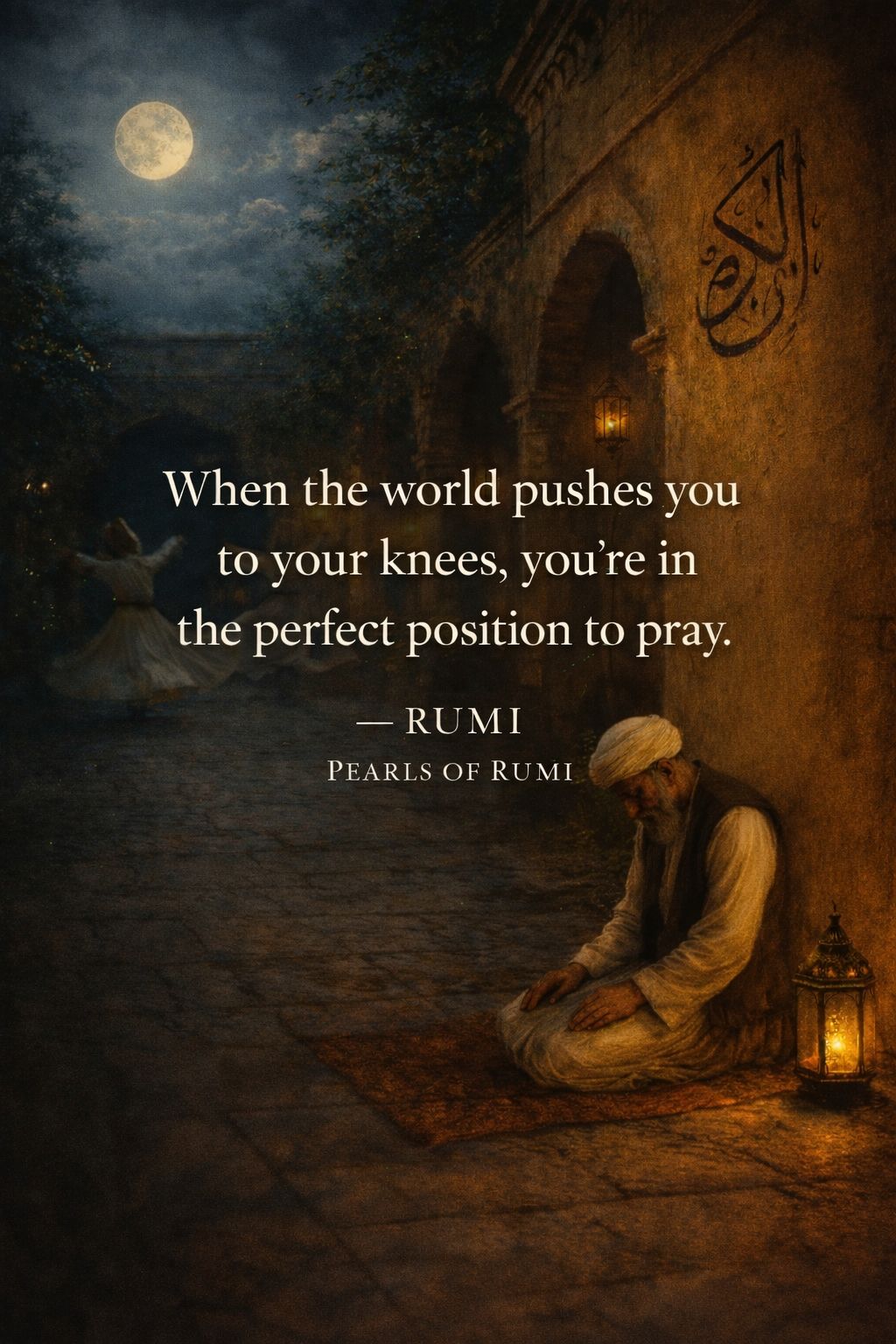 Pearls of Rumi - And if every way is closed before you.... | Facebook