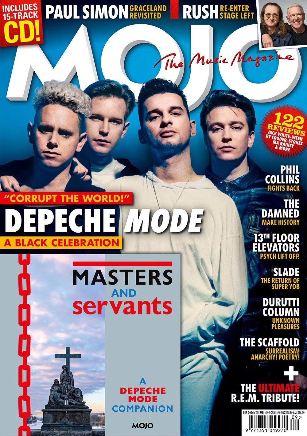 Depeche Mode | Front Cover September 2026 | Mojo, UK How Depeche