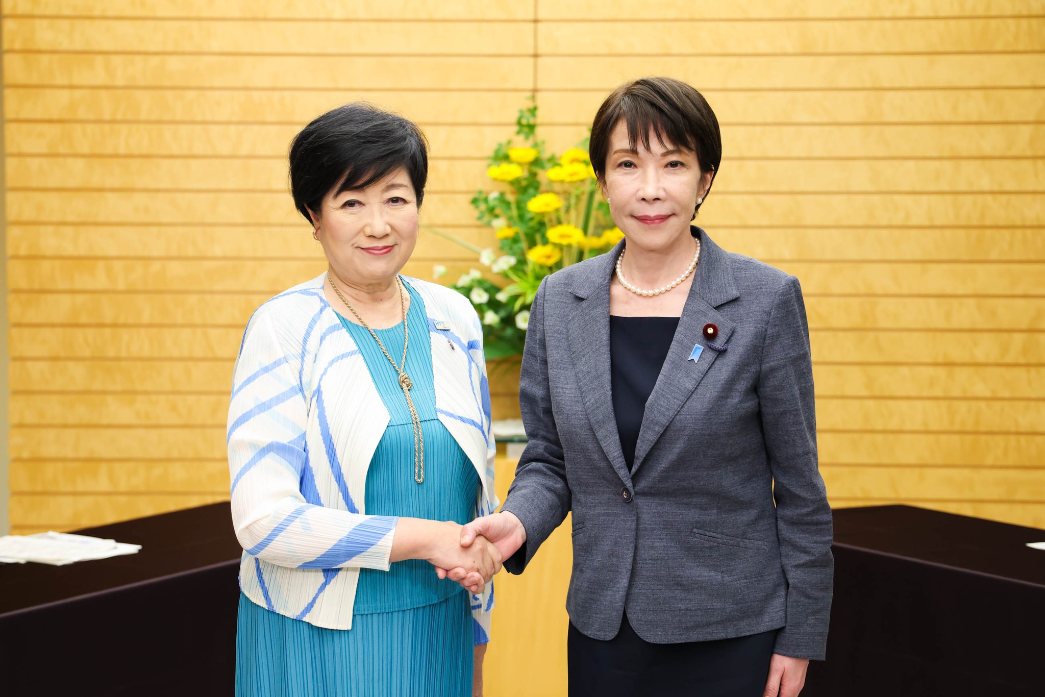 小池百合子 旦那