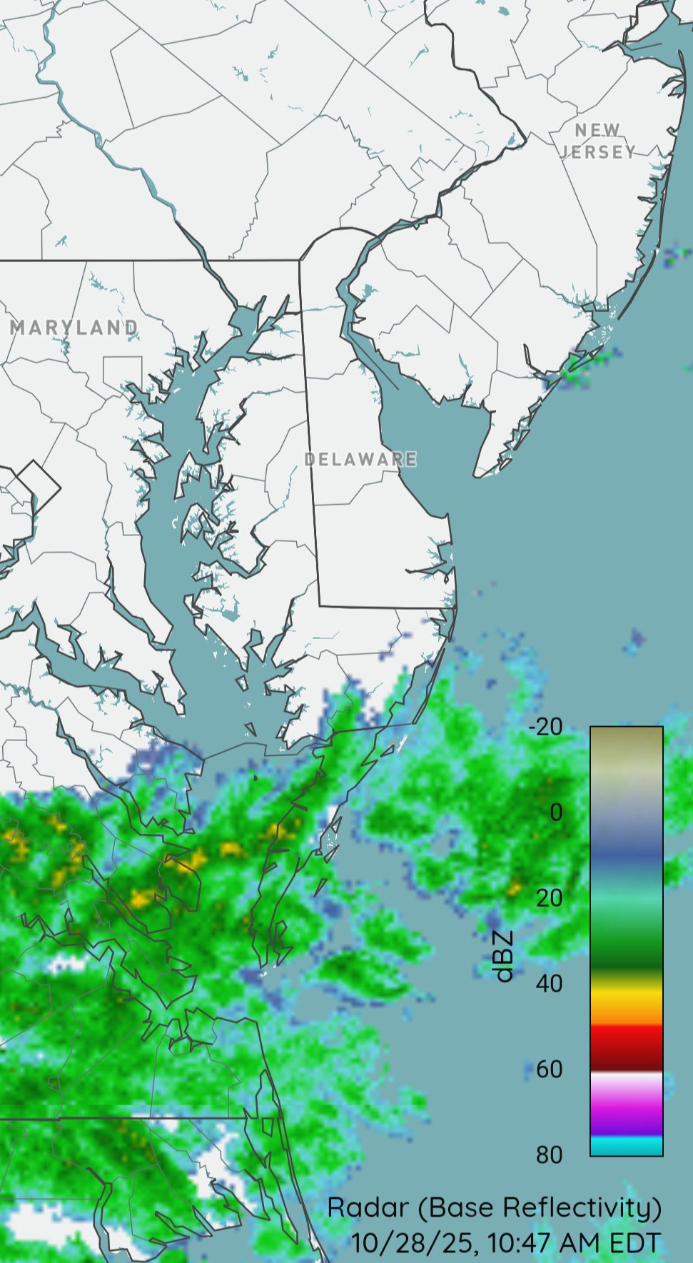 The entire area has been placed... - Delaware Weather Network | Facebook