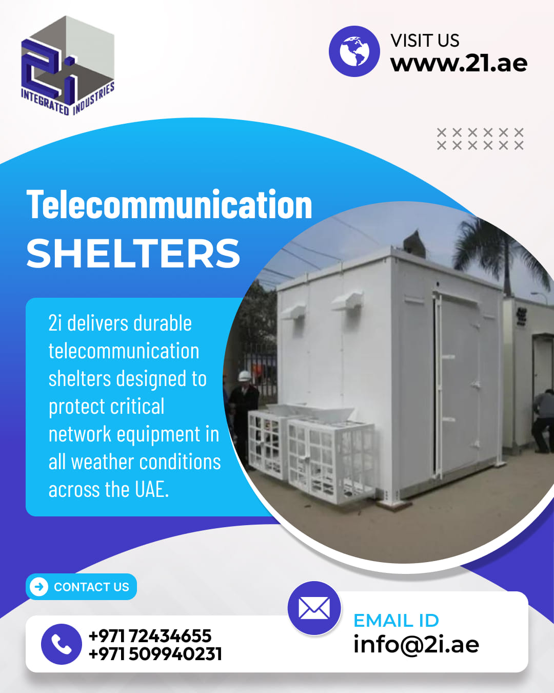 Integrated - 📡 Reliable Telecommunication Shelters by Integrated ...
