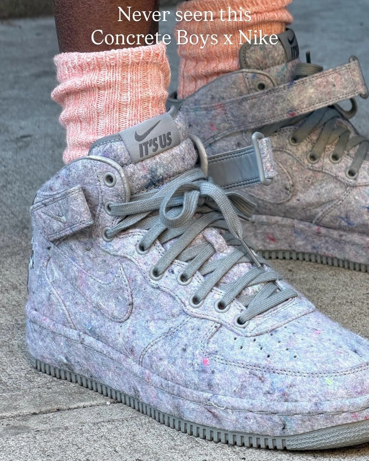 Two new Concrete Boys x Nike Air Force 1 Mid colorways have 