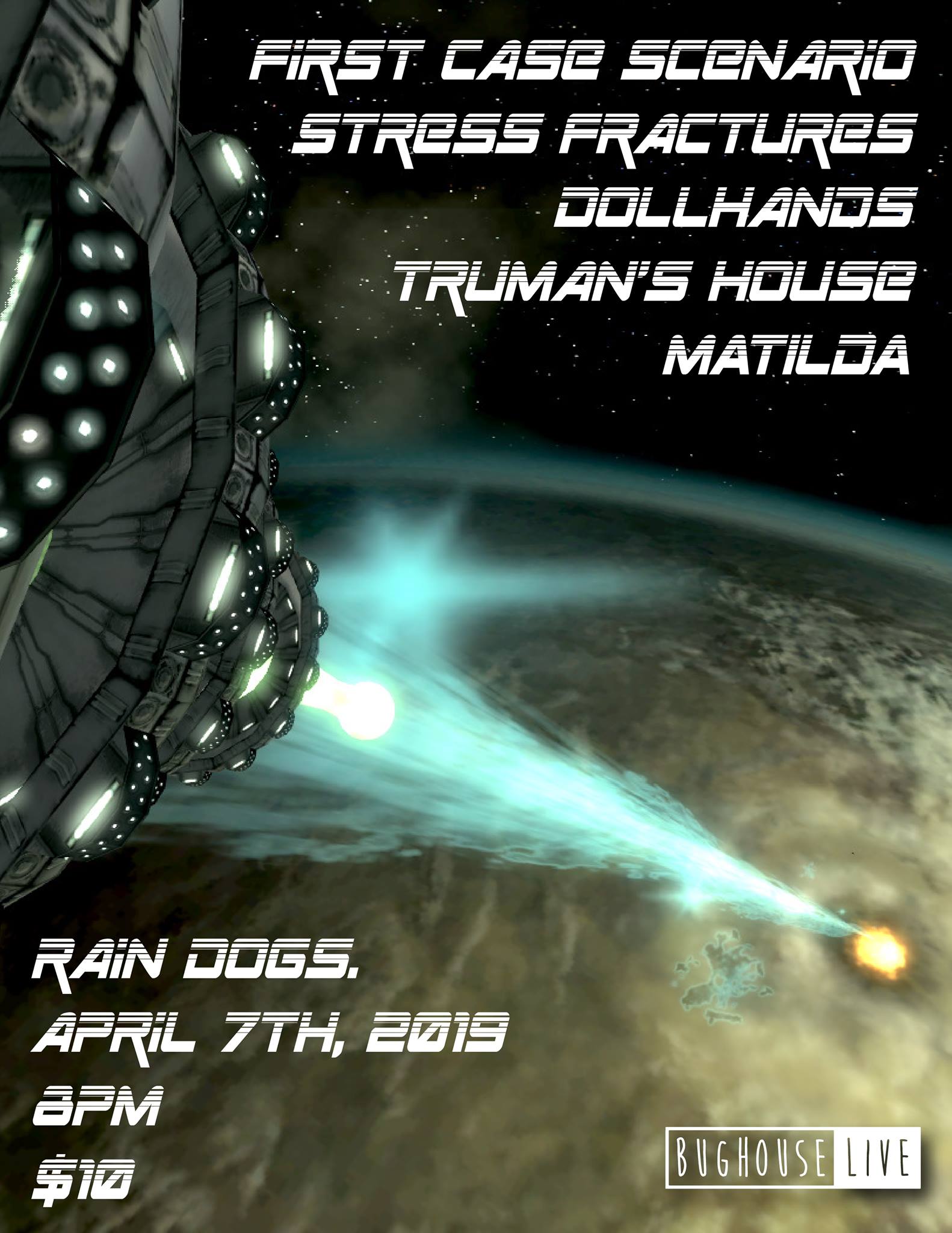 First Case Scenario — Rain dogs., 2019-04-07