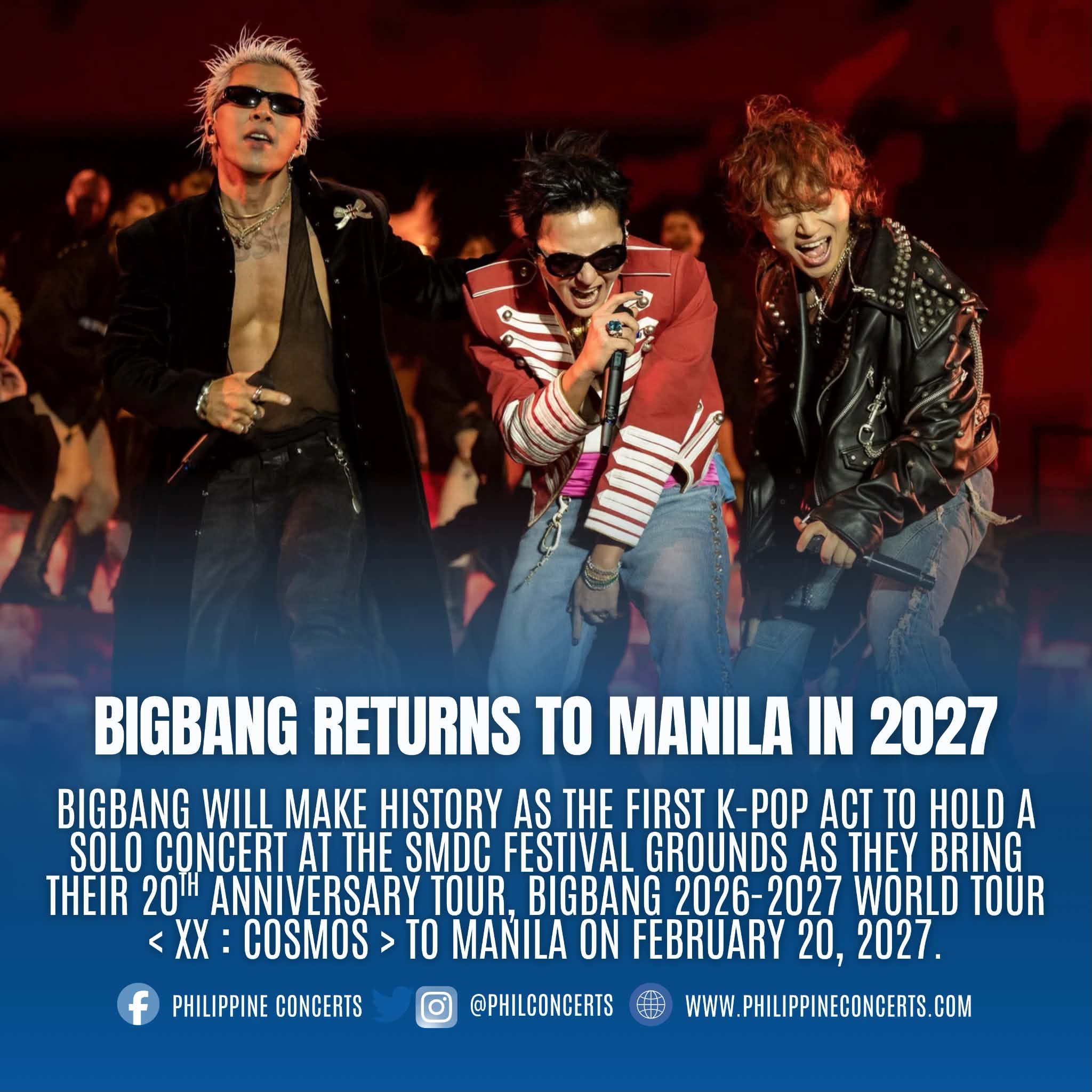 VIPs, the wait is over! #BIGBANG is officially bringing its 2026