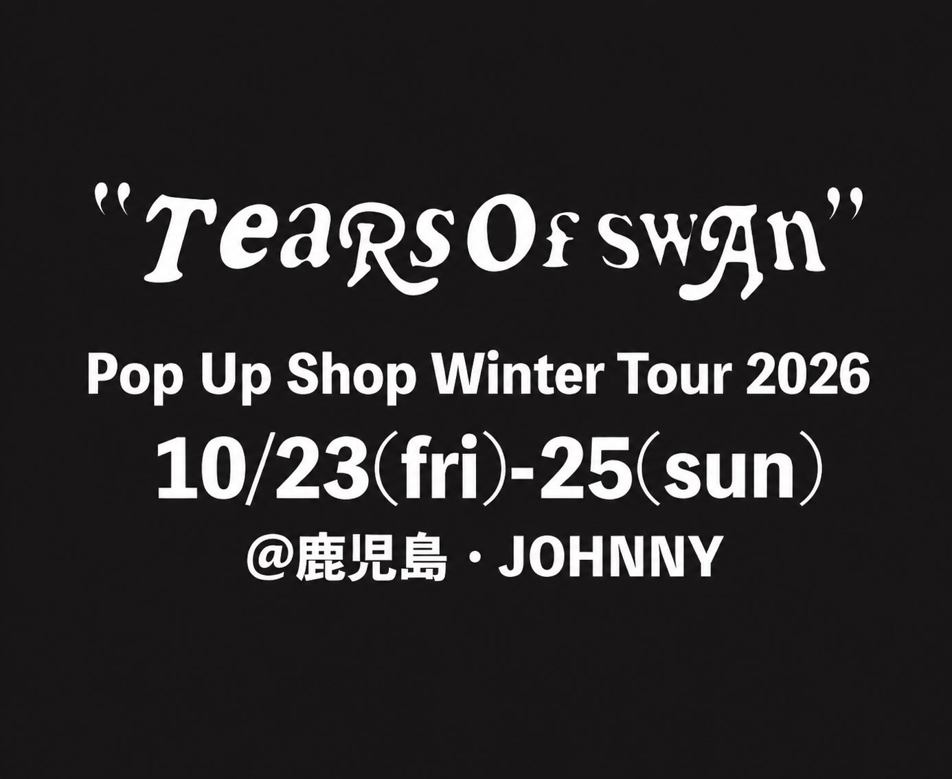 TEARS OF SWAN 氣志團 バック Tears of Swan (@tears.of.swan) • Facebook