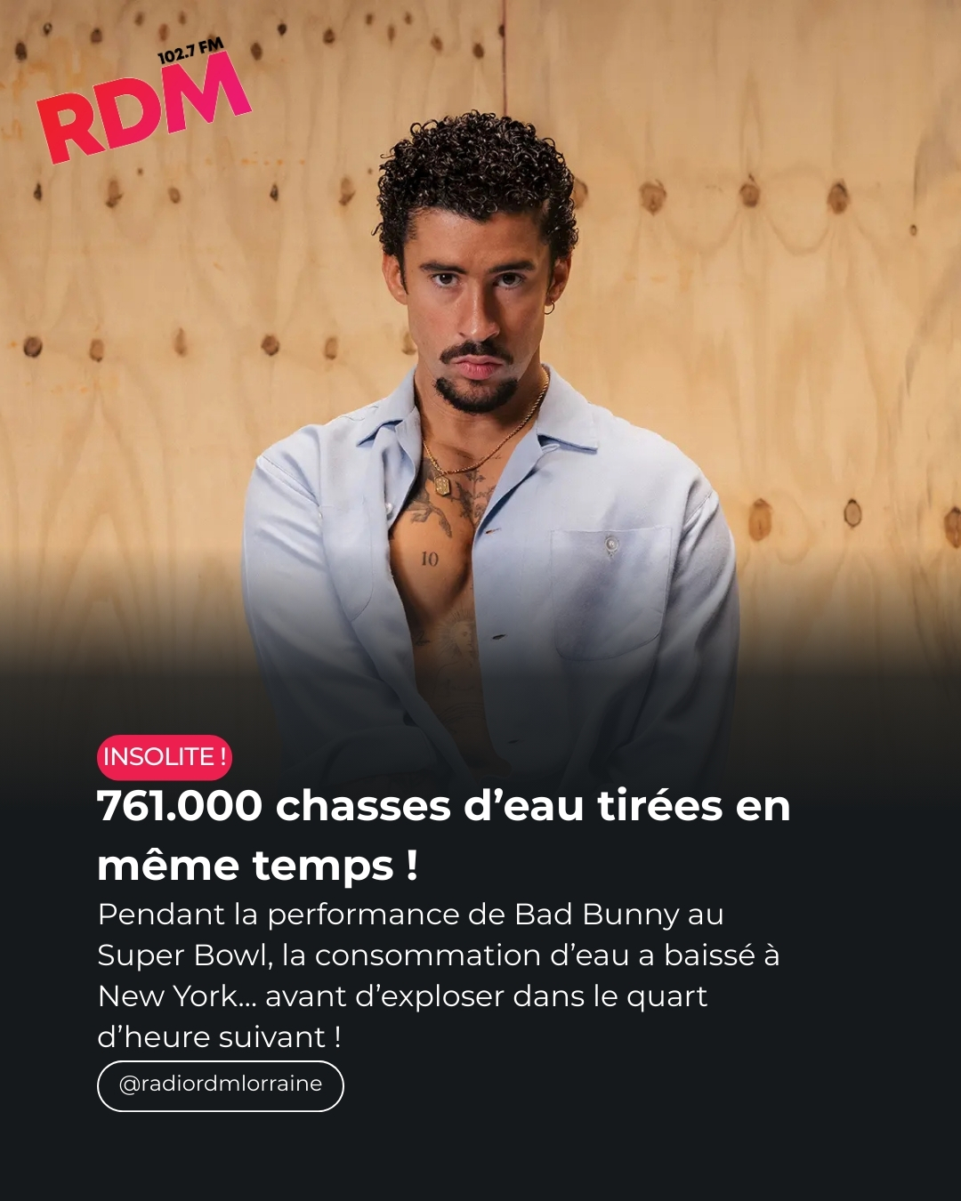 Radio - [ LA MATINALE RDM ] ☕⏰ Il y a des infos qu’on n’imaginait pas ...
