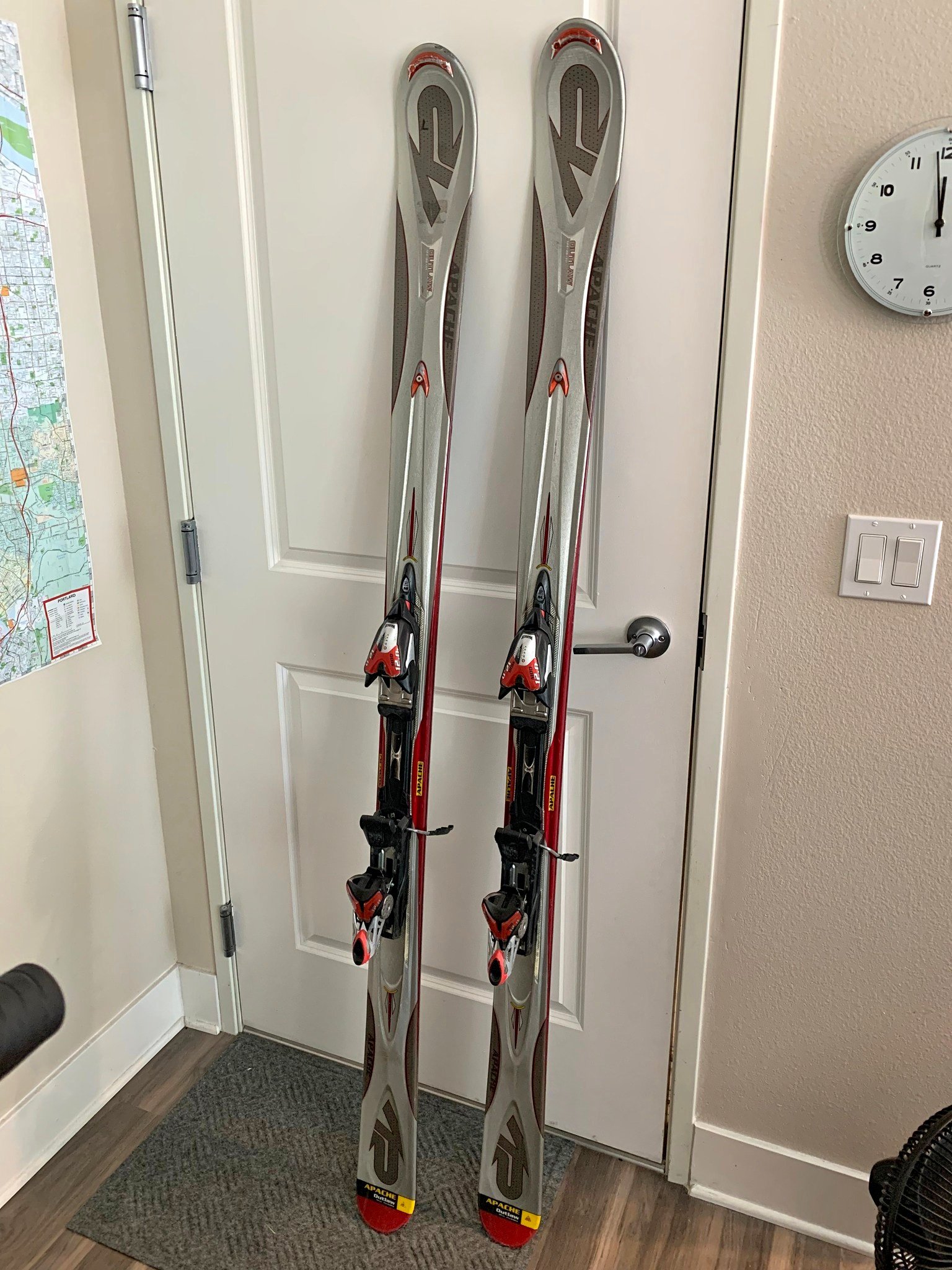 2007 k2 apache outlaw skis Chief K2 Apache Recon All-Mountain Downhill