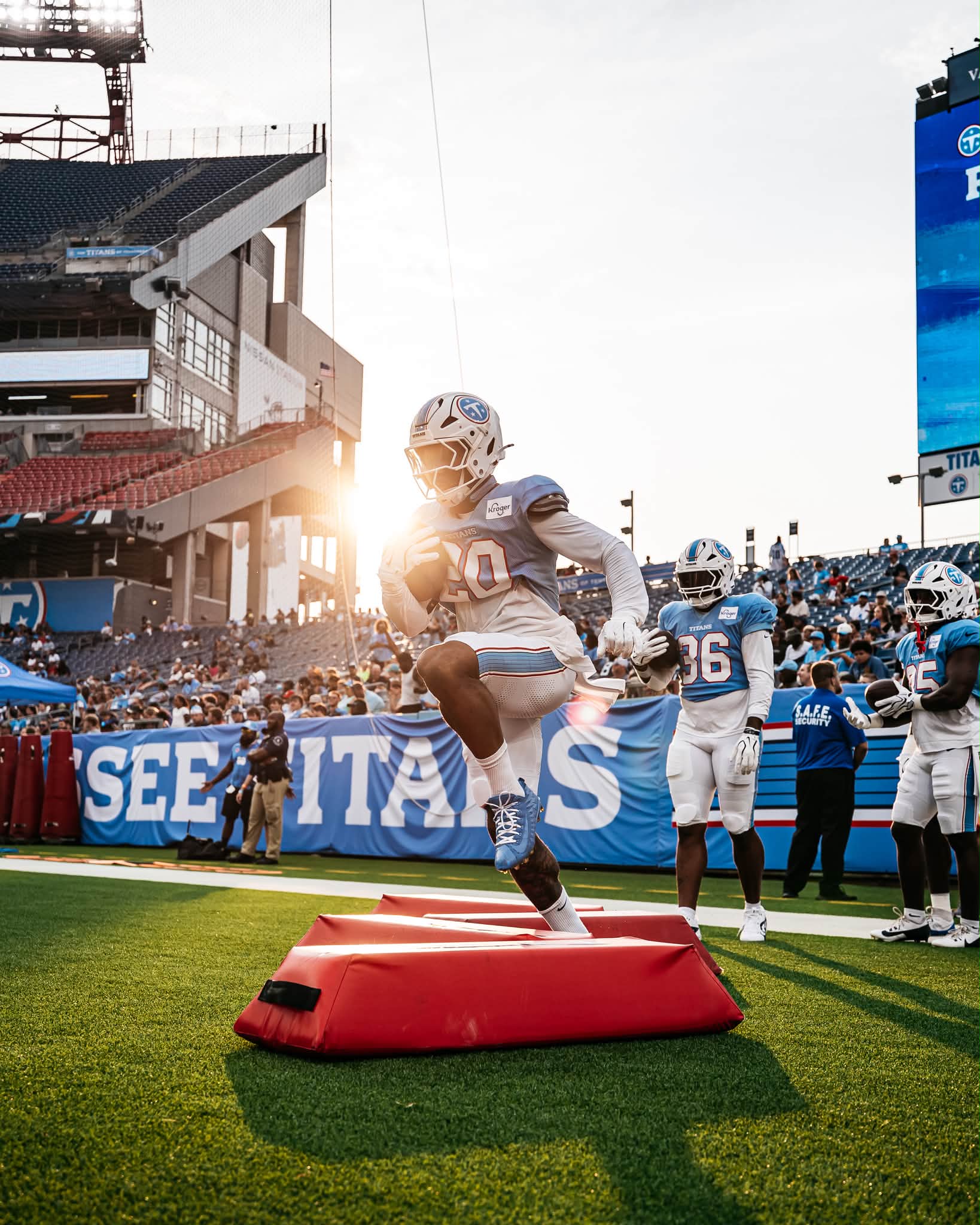 Titans Blue & White Scrimmage
