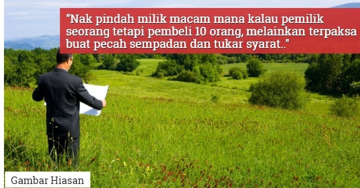 Salkukhairi Abd Sukor Beza Tanah Geran Kongsi Dengan Tanah Lot Lidi Saya Dapati Istilah Tanah Geran Kongsi Sebenarnya Banyak Mengundang Kekeliruan Kepada Orang Awam Saya Hendak Bagi Tahu Di Sini Ada