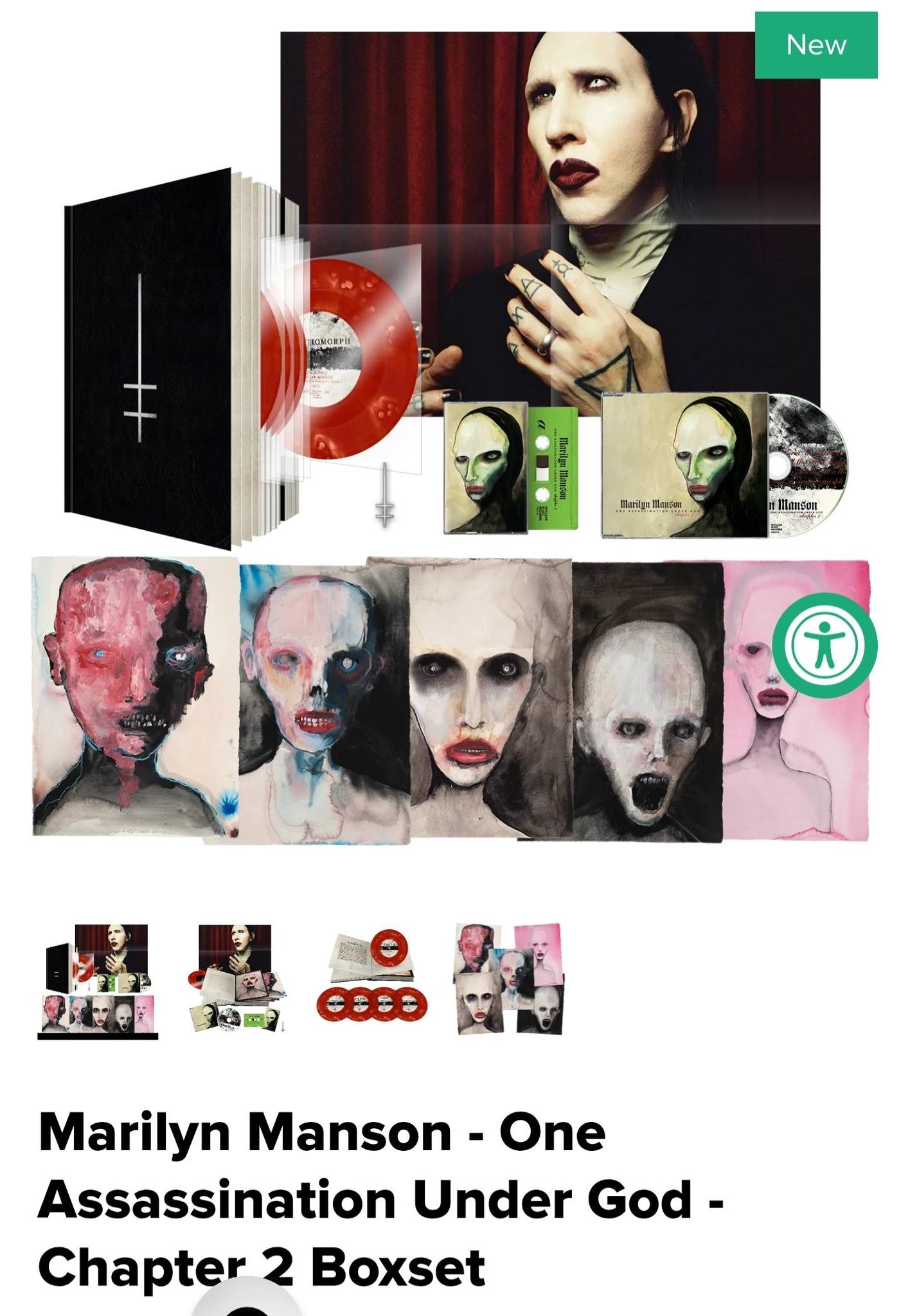 Marilyn Manson presale for chapter 2 is live now! Link in comments