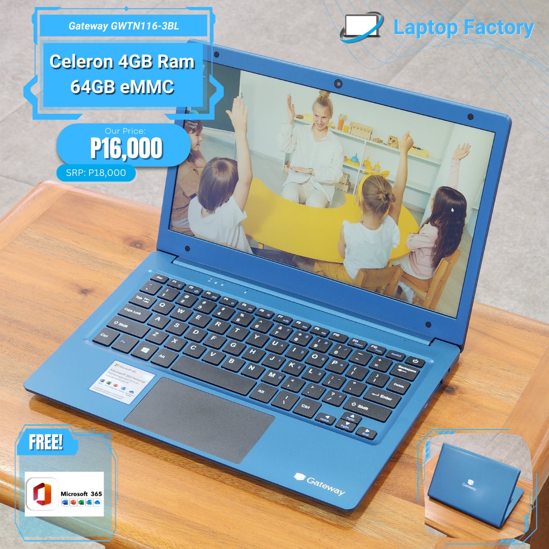Laptop Factory Antipolo - Brand-new SEALED Gateway Notebook Intel ...
