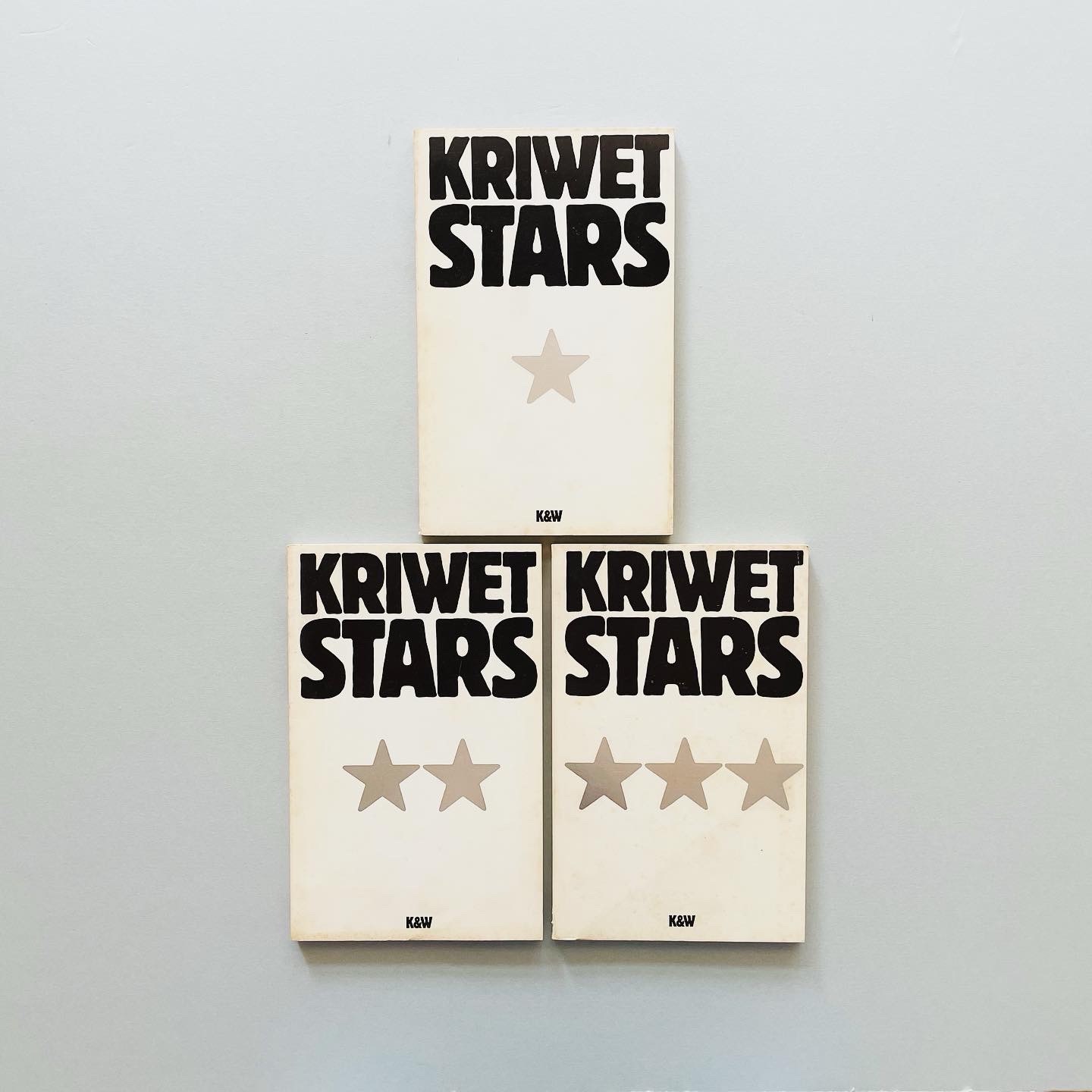 KRIWET STARS 3冊 ドイツ アート フェルディナント・クリヴェット ㅤ