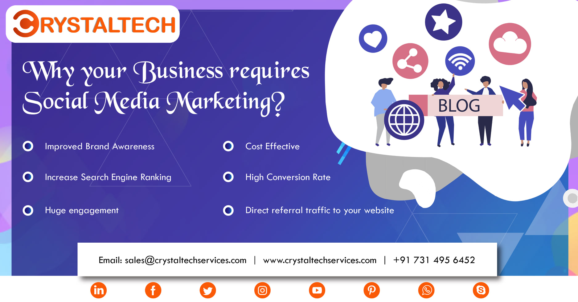 Crystaltech Services Pvt. Ltd | Indore
