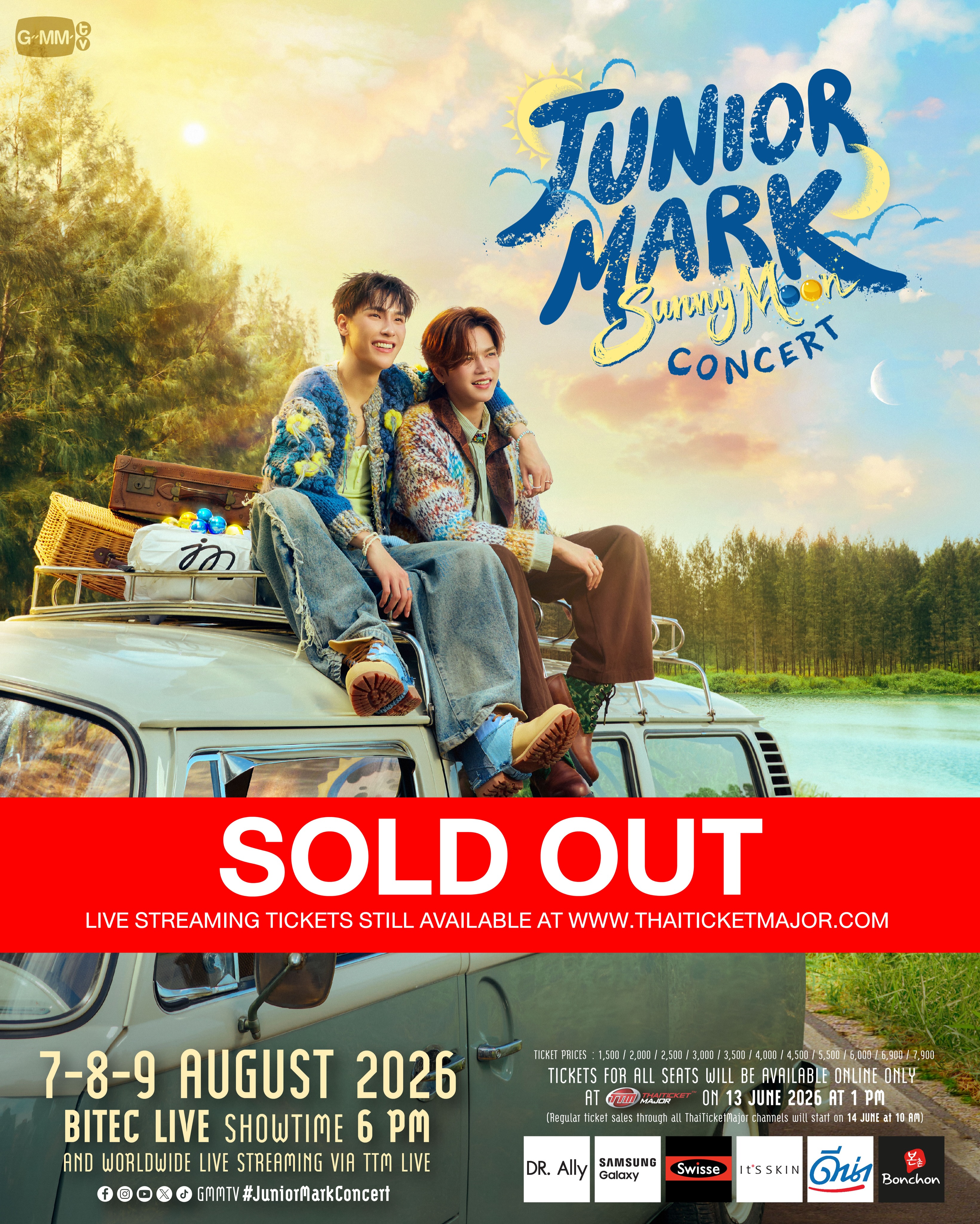ALL TICKETS SOLD OUT! ✨ JUNIOR MARK SunnyMoon CONCERT