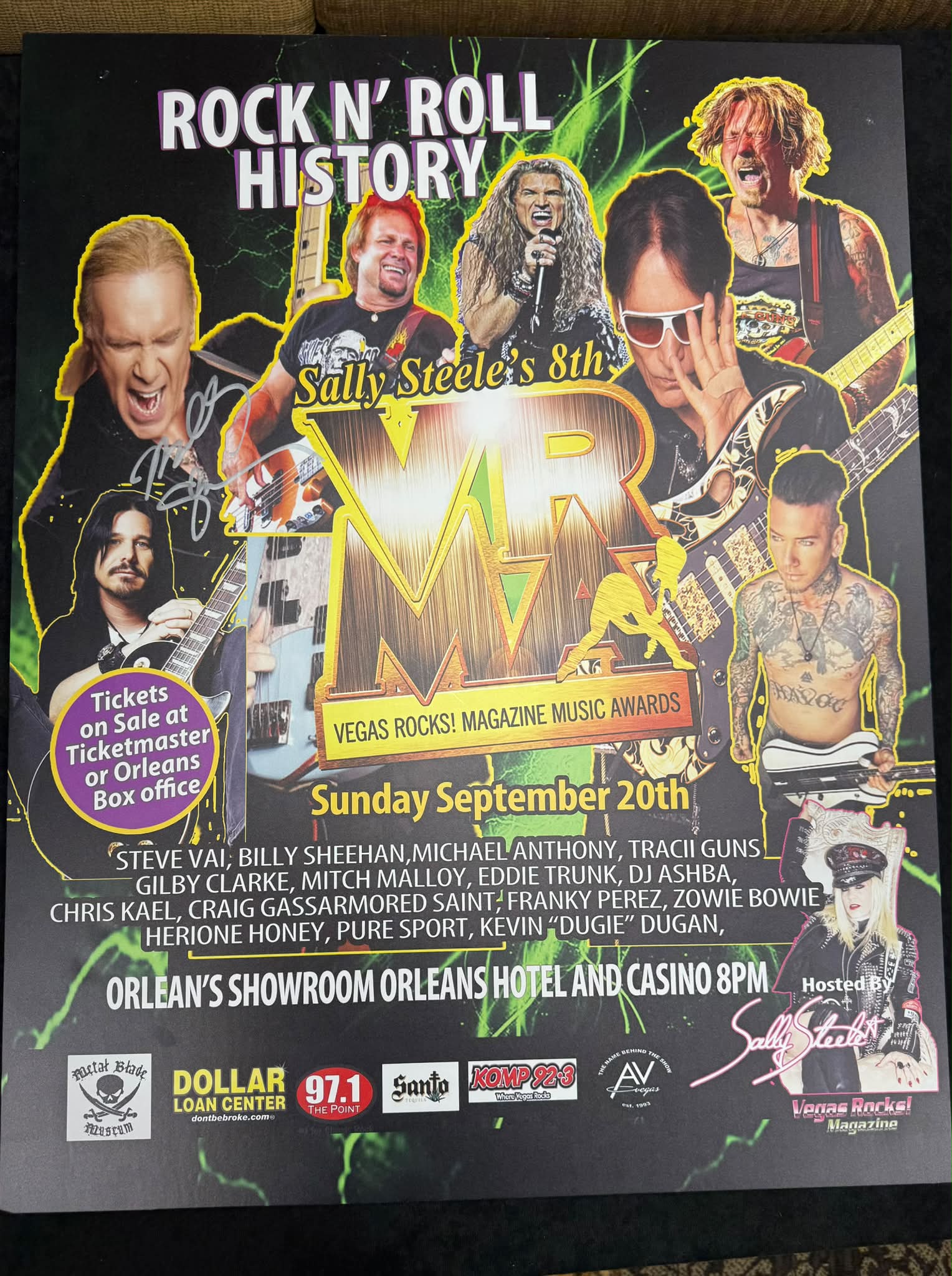 Tonight!!! In fabulous Las Vegas!!! Come join us if you can!!!