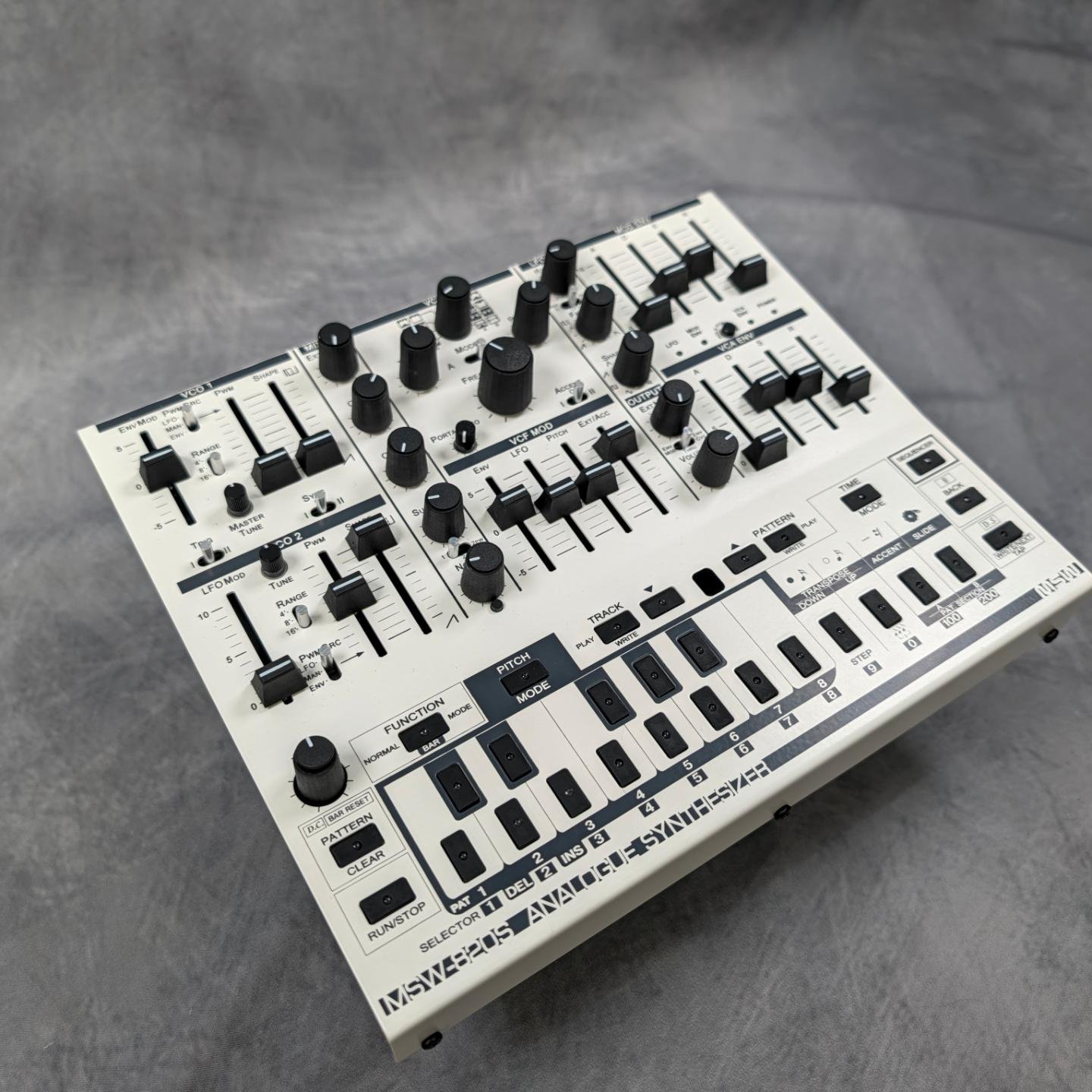 Michigan Synth Works - Pachinko. 12HP Marbles. Black and natural