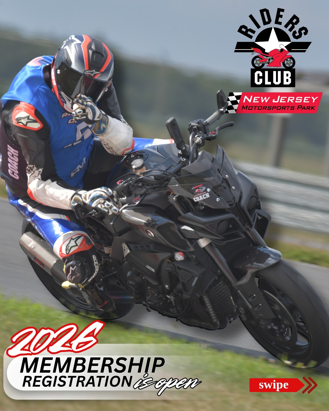 The Riders Club at New Jersey Motorsports Park - NJMP | Millville NJ