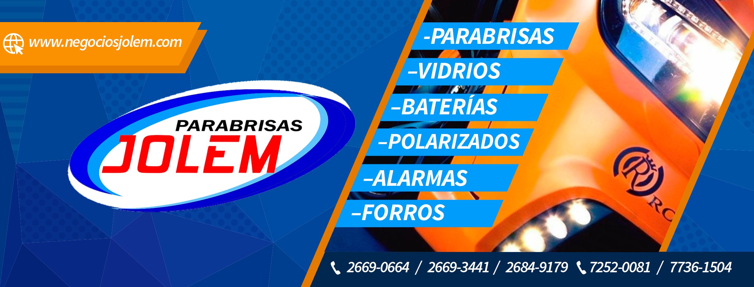 Parabrisas JOLEM & Duplex Auto Vidrios | San Miguel