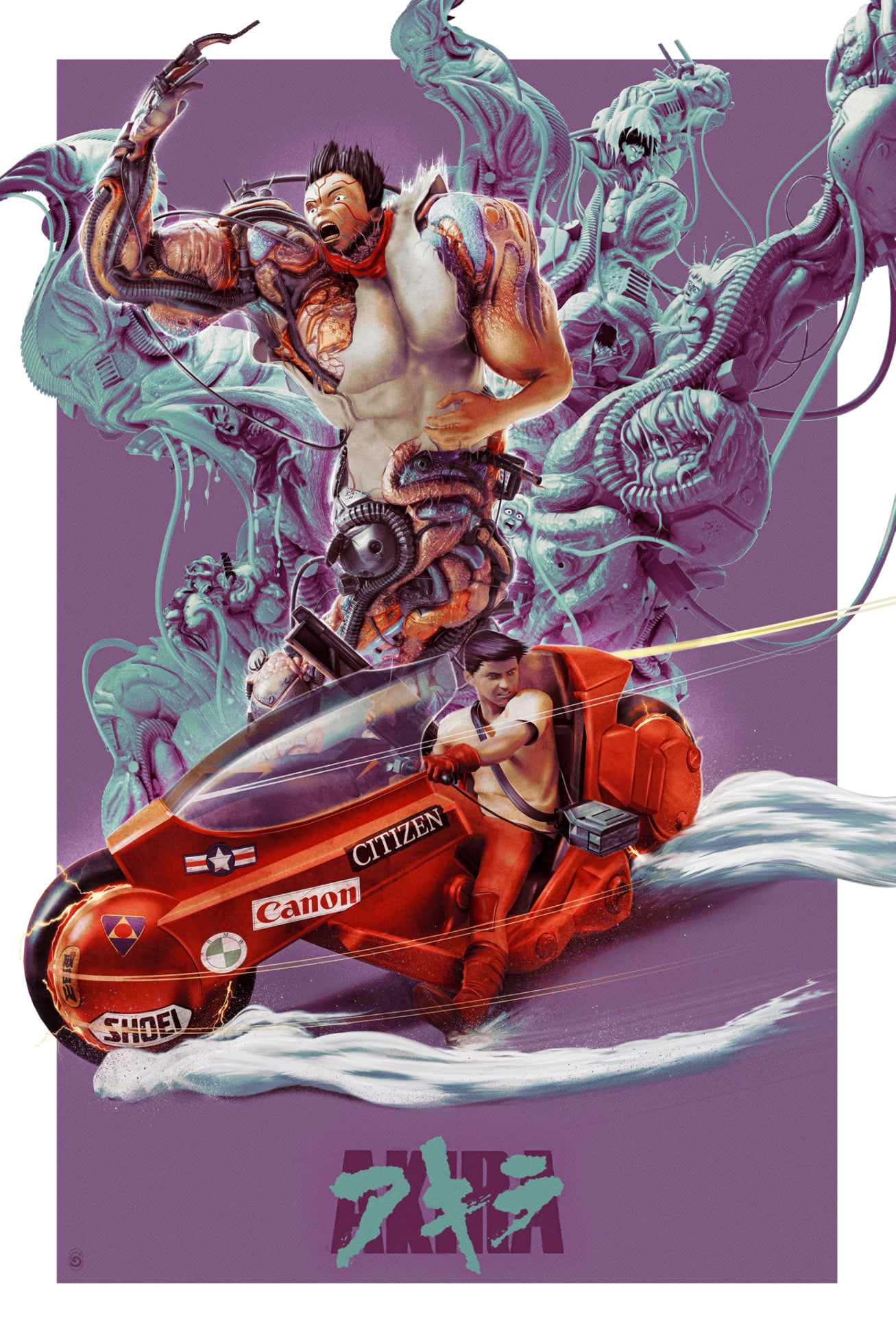 AKIRA poster from Japan (1988)