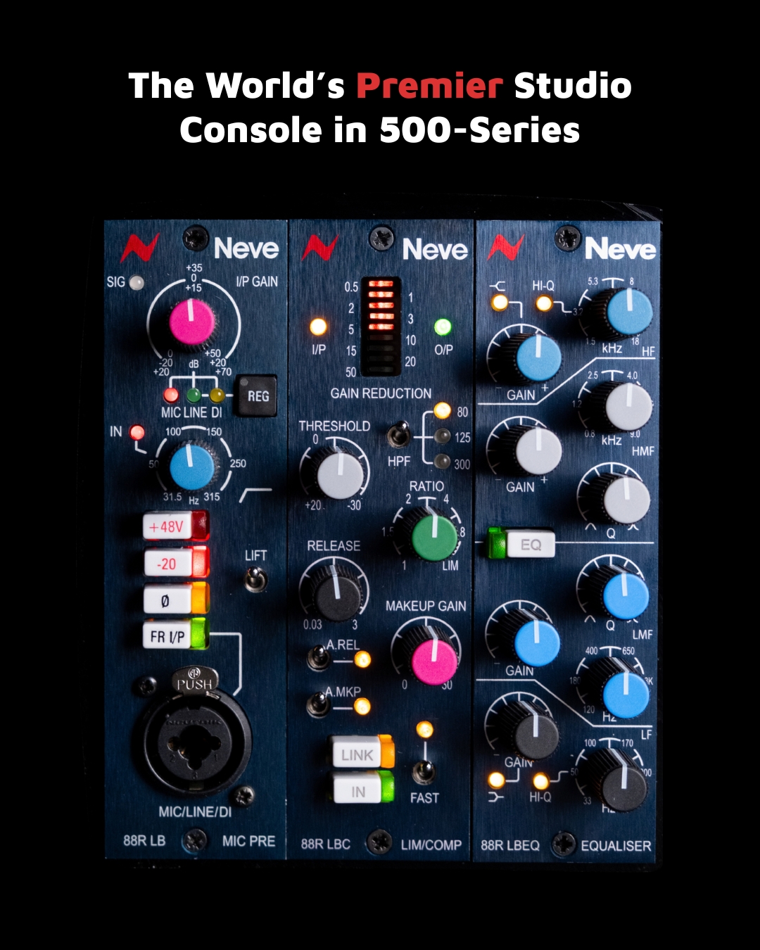 Neve - “The 8424 is the centerpiece of my studio, and I link it