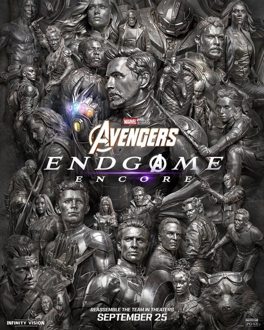Poster drop for Avengers Endgame Encore ~ #Marvel #Avengers