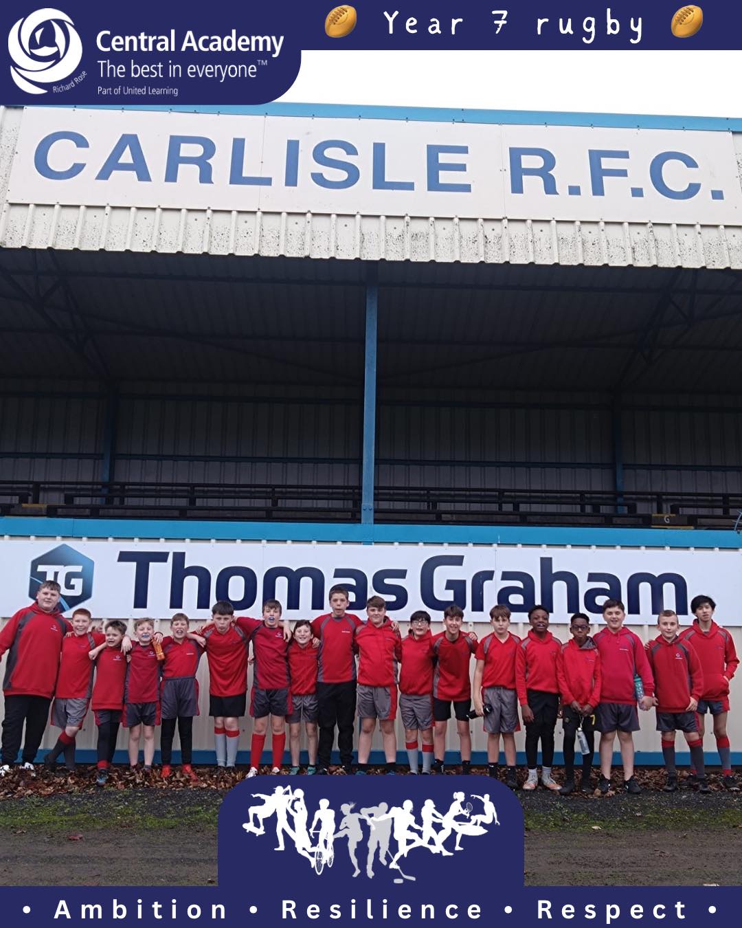 Central Academy - 🏉 Year 7 rugby 🏉 A huge well done... | Facebook