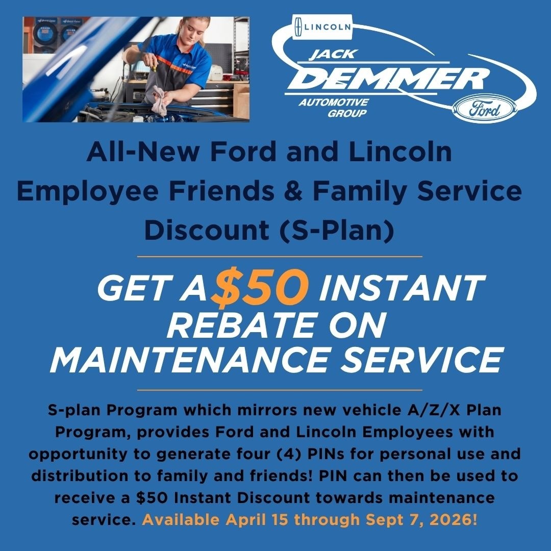 Big savings for our Ford & Lincoln family! We're excited to