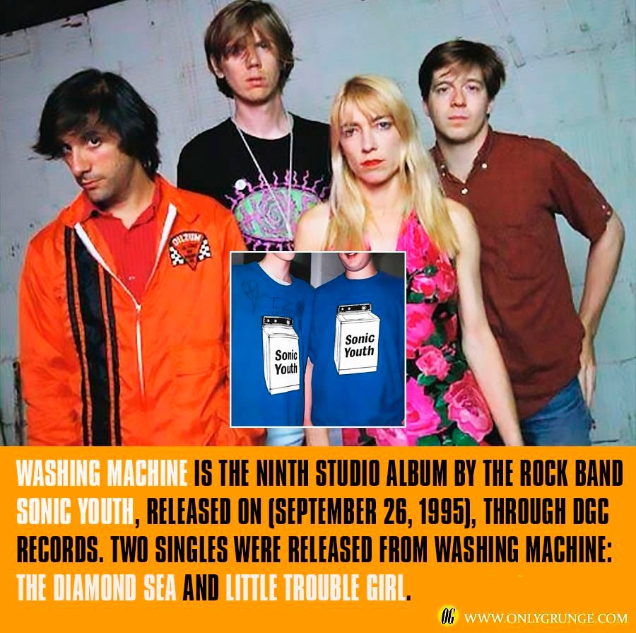 💿'Washing Machine' is the ninth studio album by Sonic Youth
