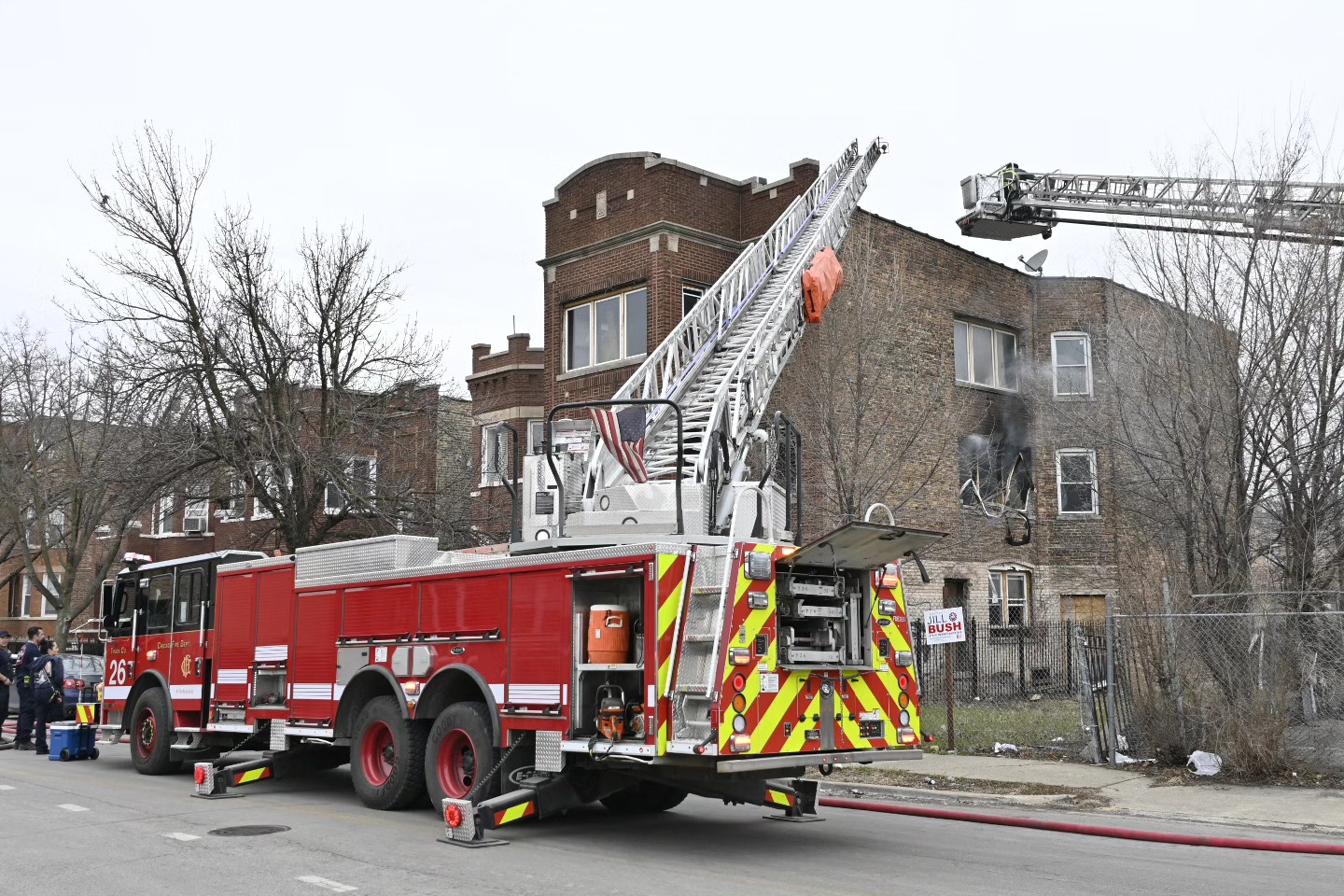 Fire* Working Fire at 4810 w Jackson Blvd on 3/24/2026 While 