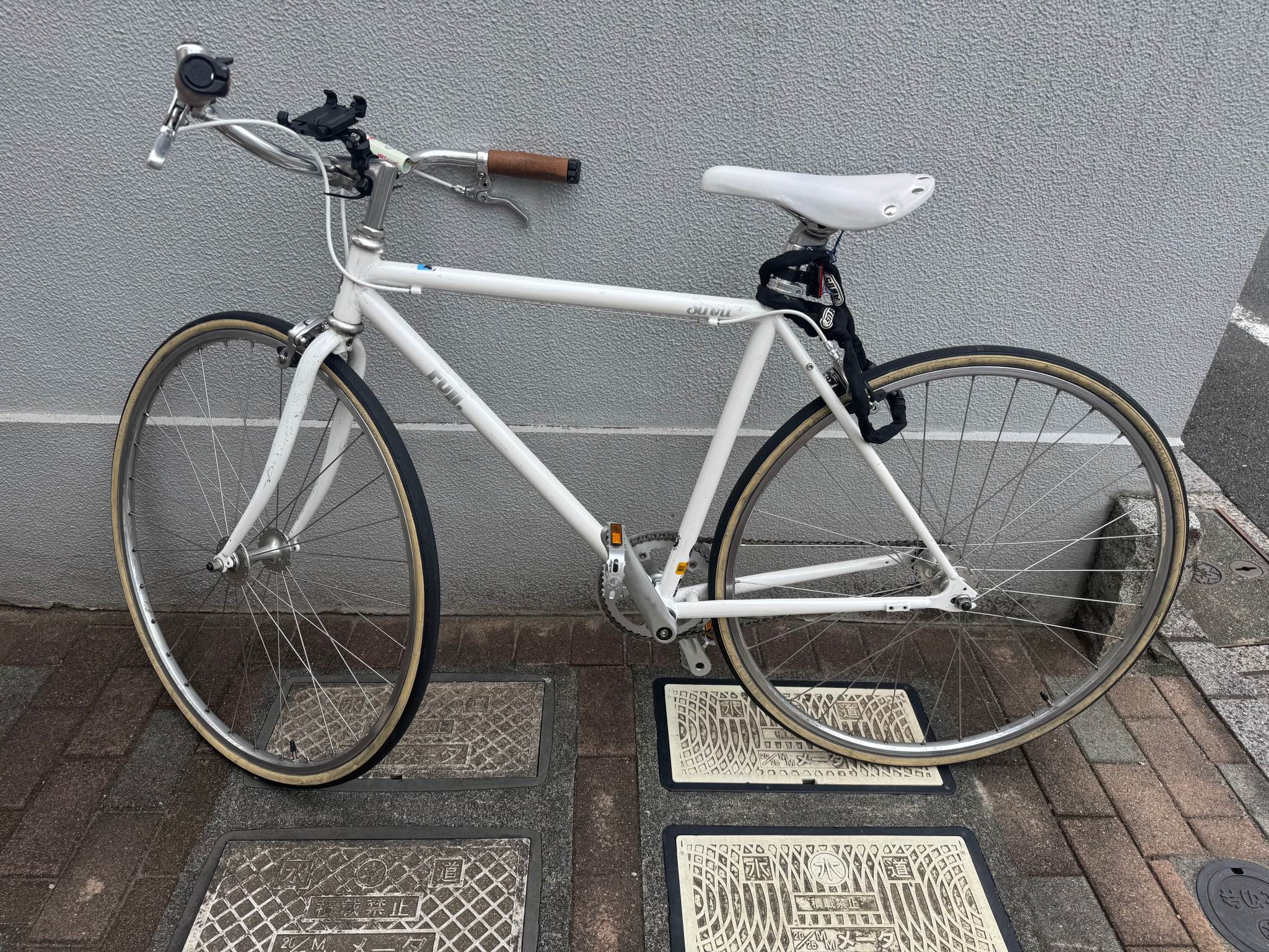 中古】 fuji STROLL ピストバイク2023モデル 49型 white 2023年9月に