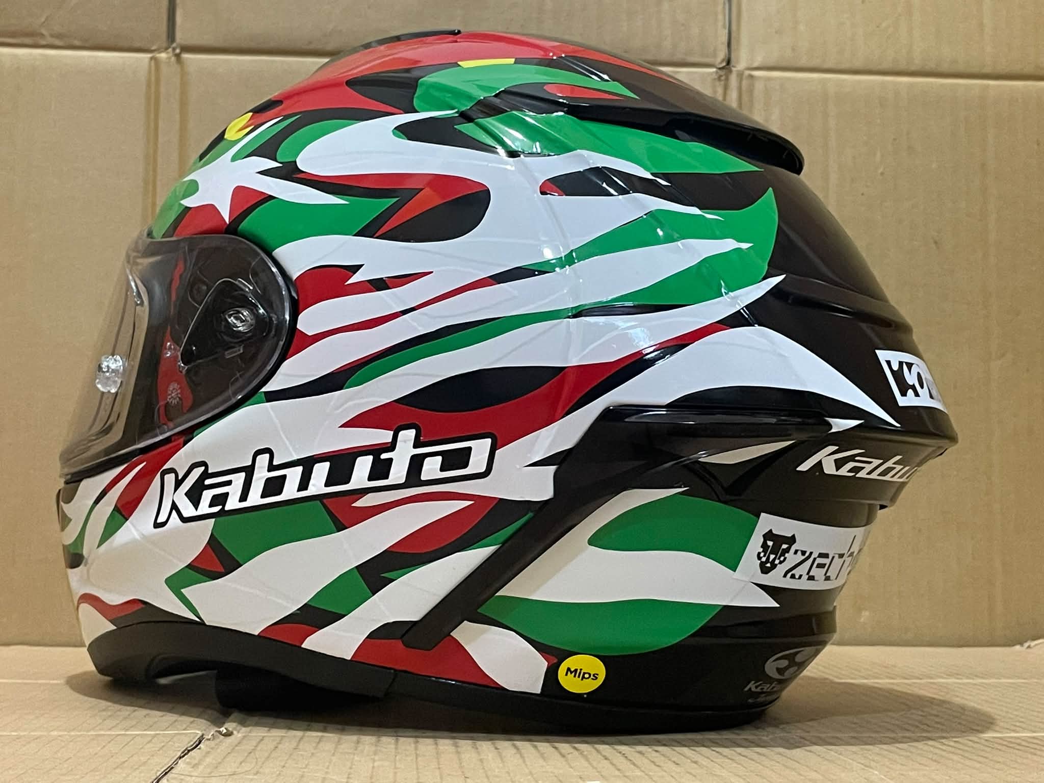 ▽Arai 辻本 聡 実使用 ヘルメット△ Araiの辻本聡さんの実使用