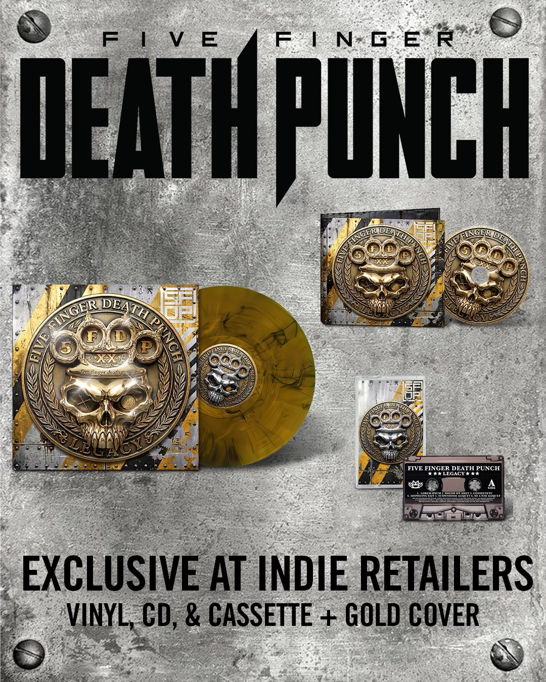 CELEBRATING 20 YEARS OF 5FDP WITH OUR 10TH STUDIO ALBUM!FIVE
