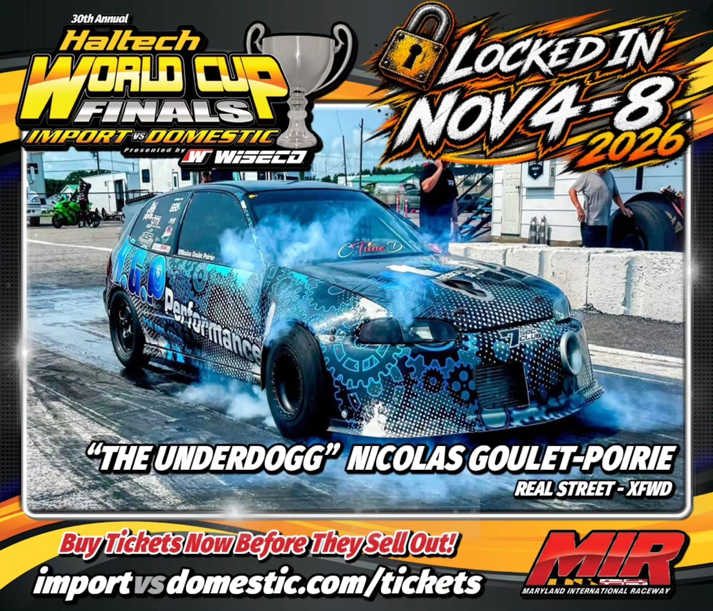 Haltech World Cup Finals 2026 at Maryland International Raceway