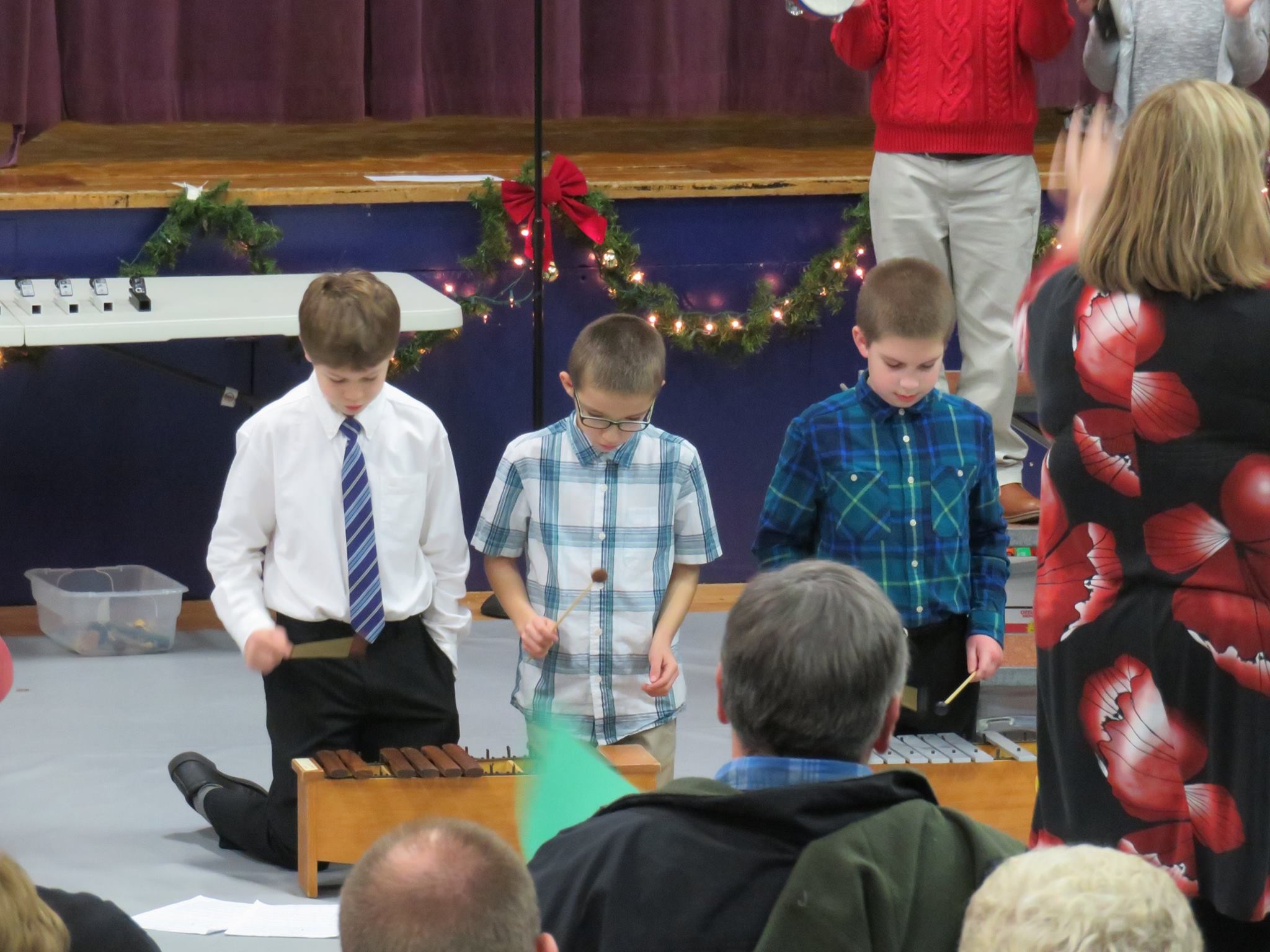 Our extremely talented 6th-8th grades... - Holy Cross School