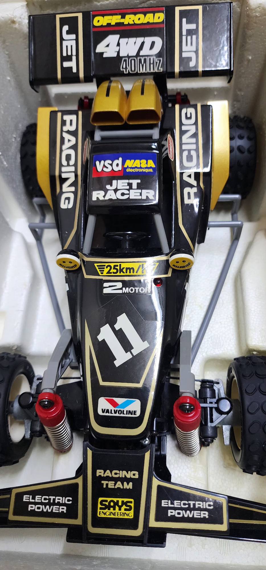 Taiyo Jet Racer 4WD model differences