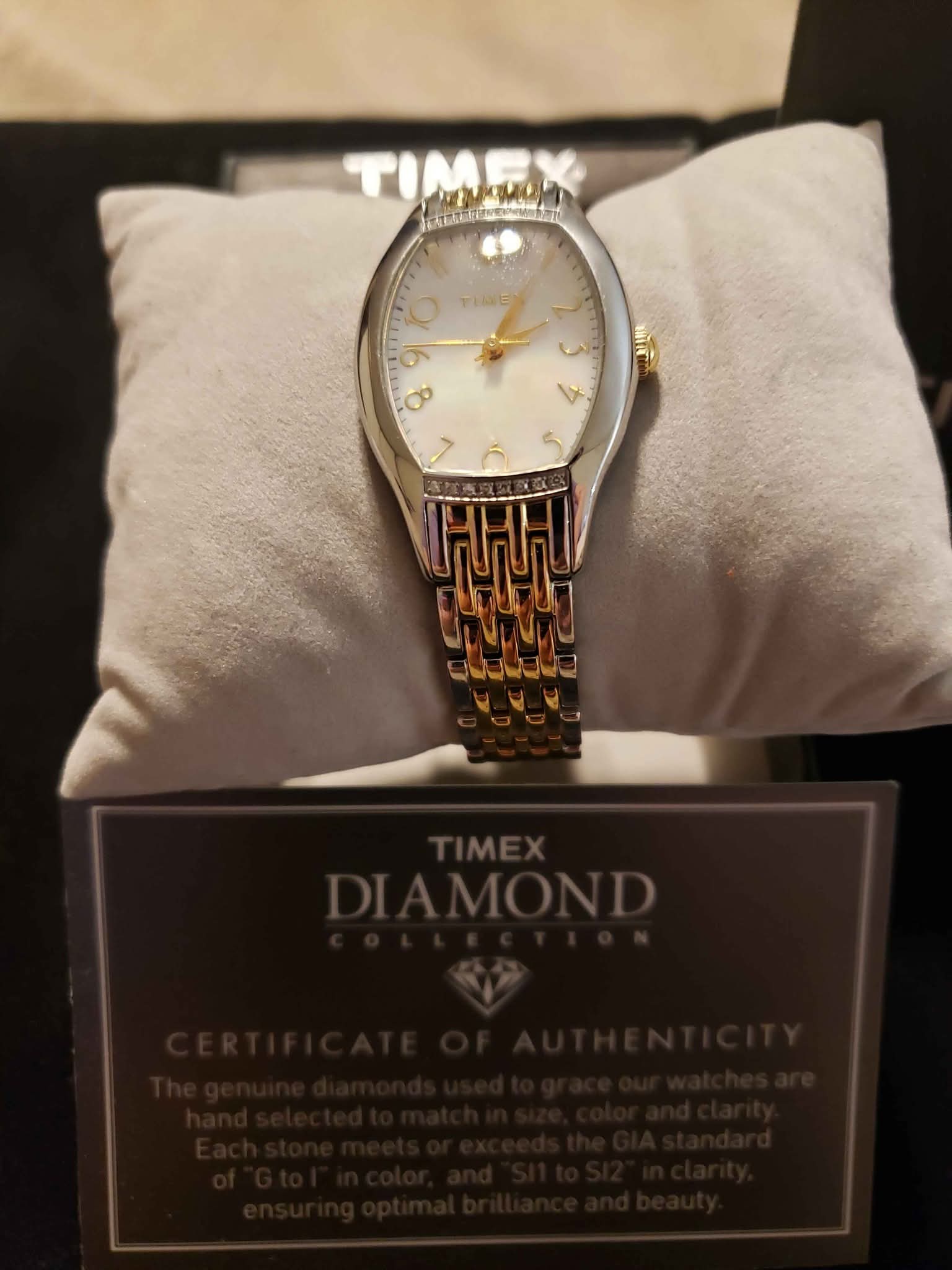 Ladies Timex watch/diamonds/mother of pearl - Women's Watches - Sophia ...
