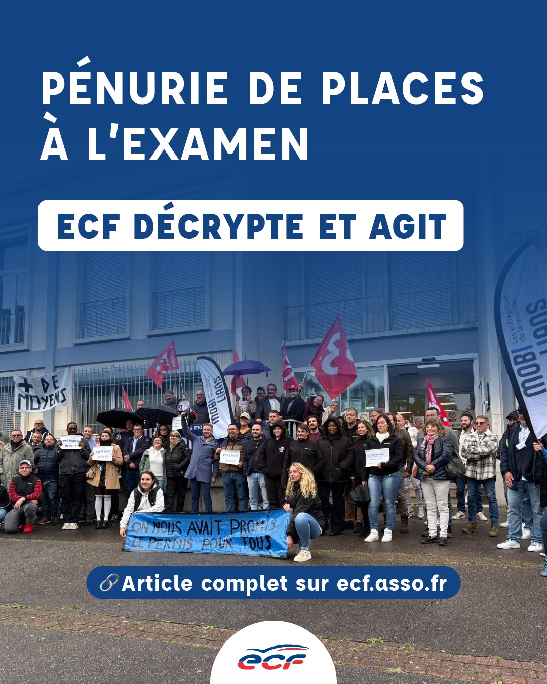 ECF - 🚗 Pourquoi est-il si difficile d’obtenir une place à l’examen du ...