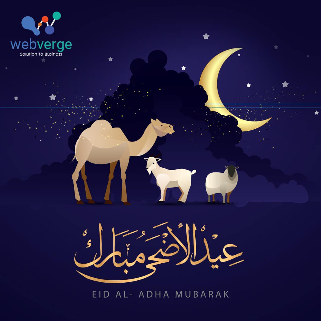 Webverge - Eid Ul Adha Mubarak. Let this Eid be not just...