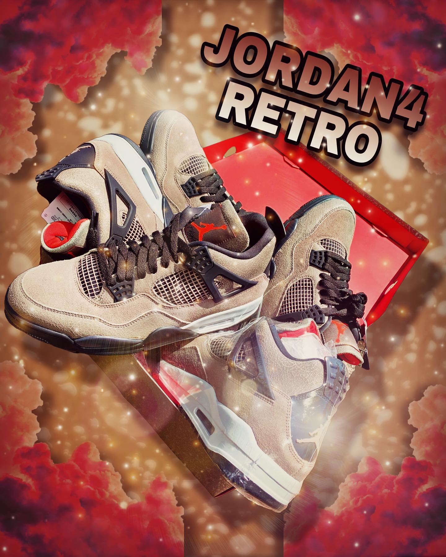 Respect - AIR JORDAN 4 RETRO ・NEW arrival✈️ size・US 8.5 / 9.5 